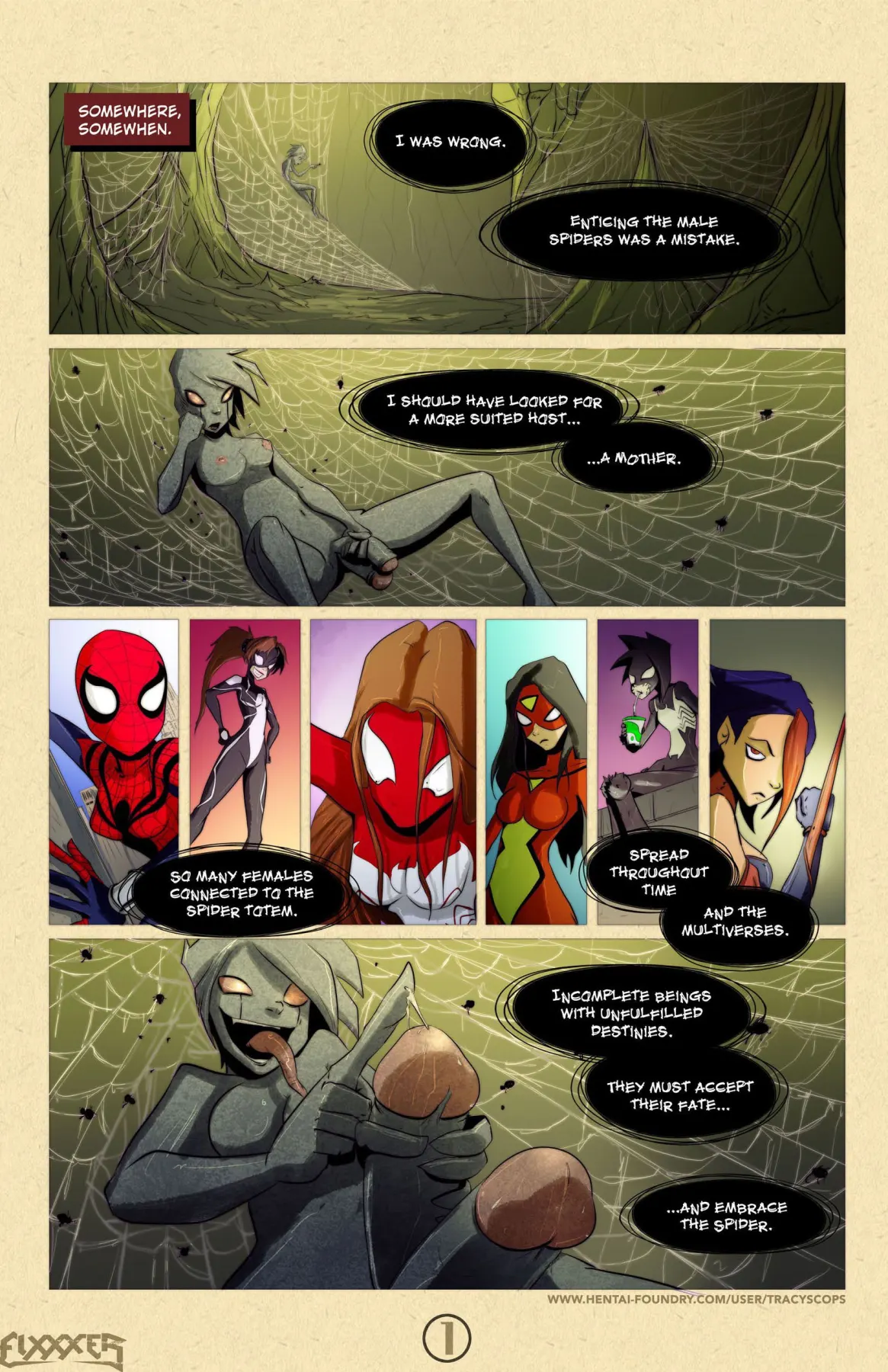 The Violation Of The Spider-Women Spider-Man  (Chapter 01) — page 3