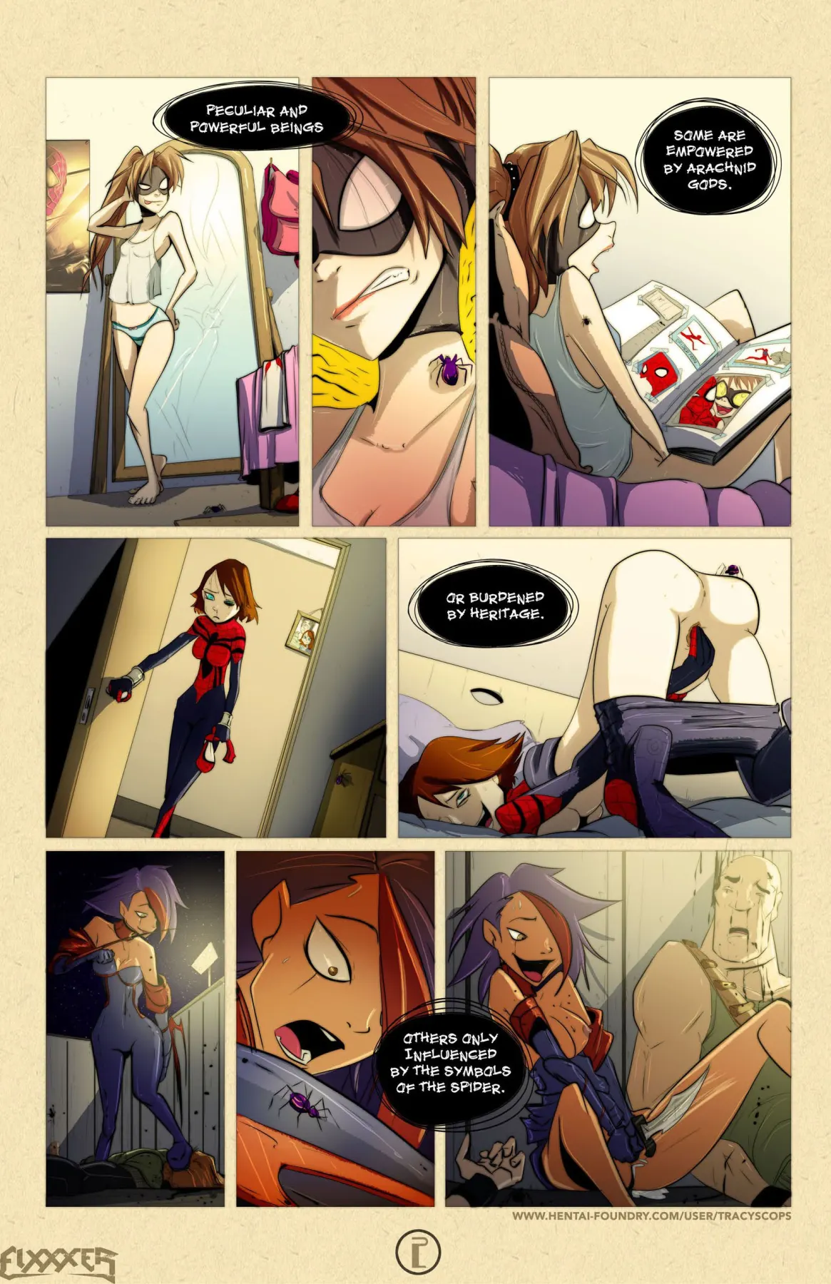 The Violation Of The Spider-Women Spider-Man  (Chapter 01) — page 4