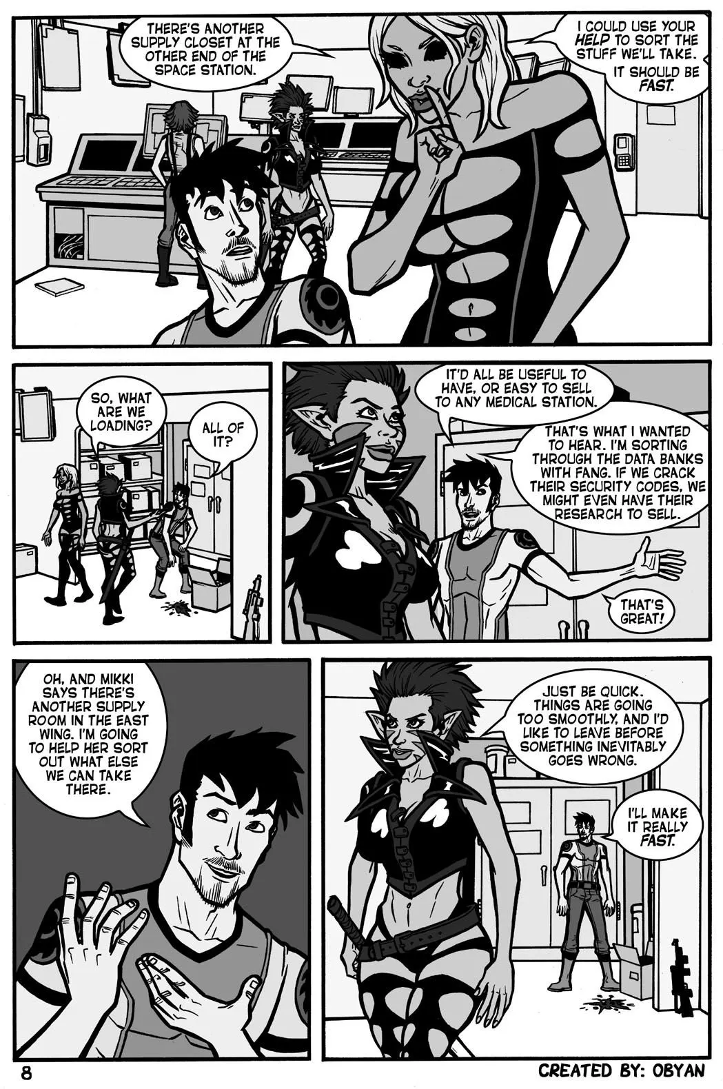 Black Comet Pirates (Chapter 02) — page 8