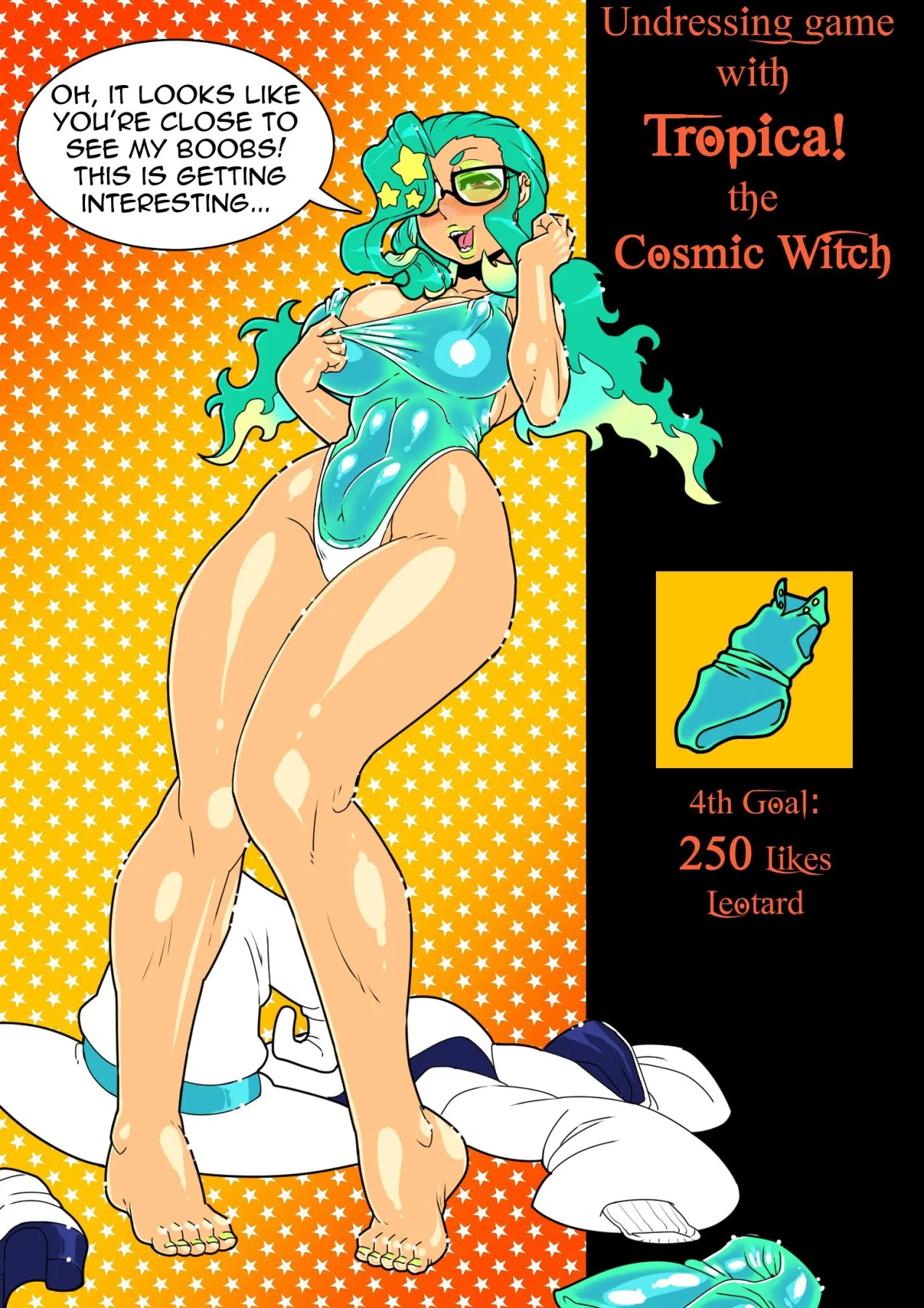 Undressing Game With Tropica The Cosmic Witch  (Chapter 01) — page 4