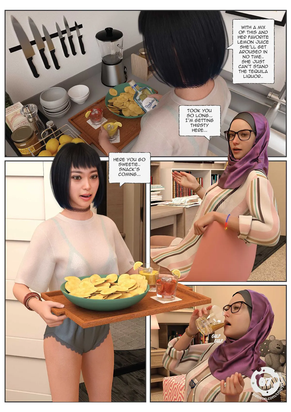 A Girl's Diary  (Chapter 01 - Roommate) — page 7