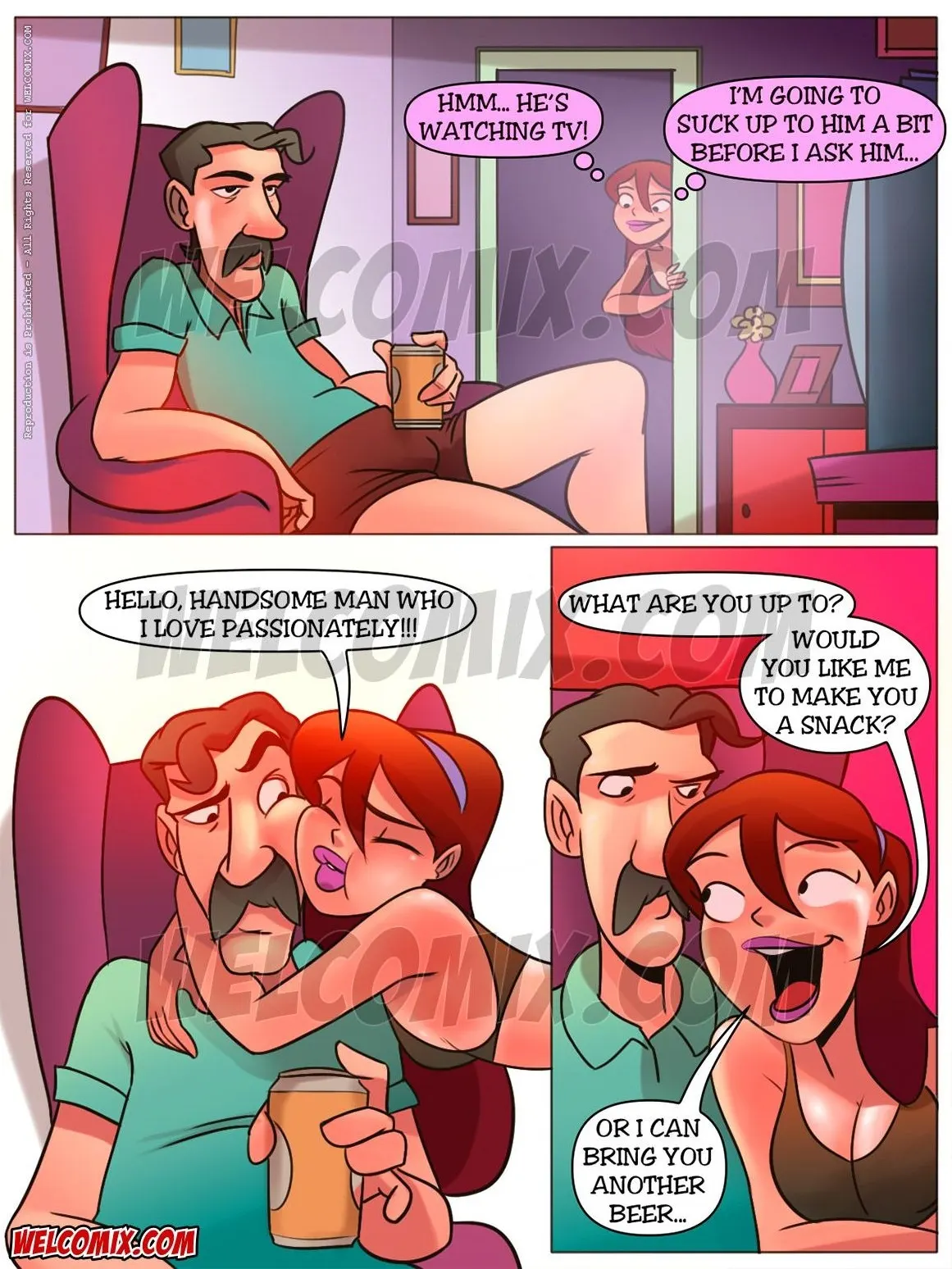 Naughty Fam  (Chapter 11 - Anna/s Panteies) — page 3