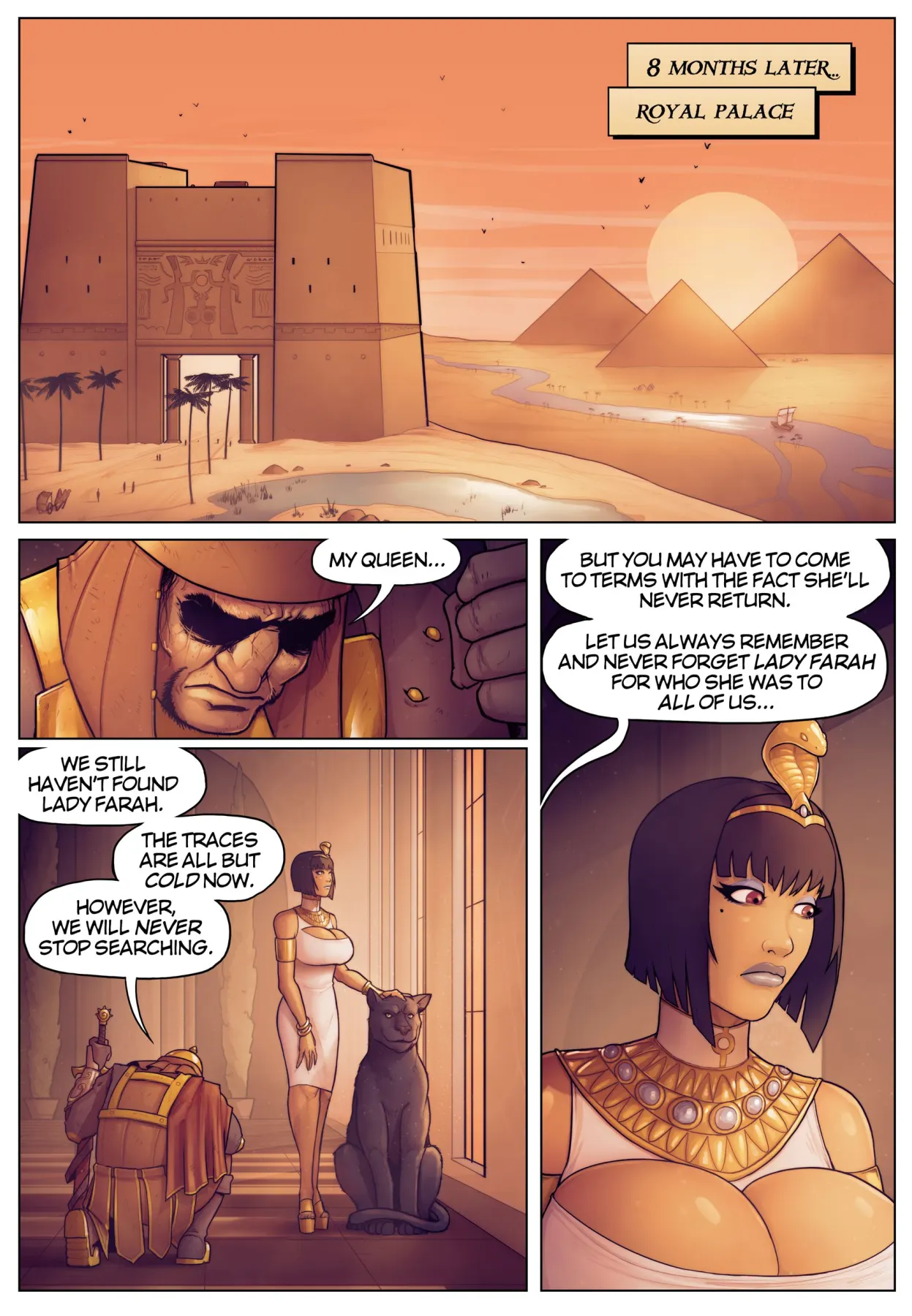 In The Shadow Of Anubis  (Chapter 1) — page 14