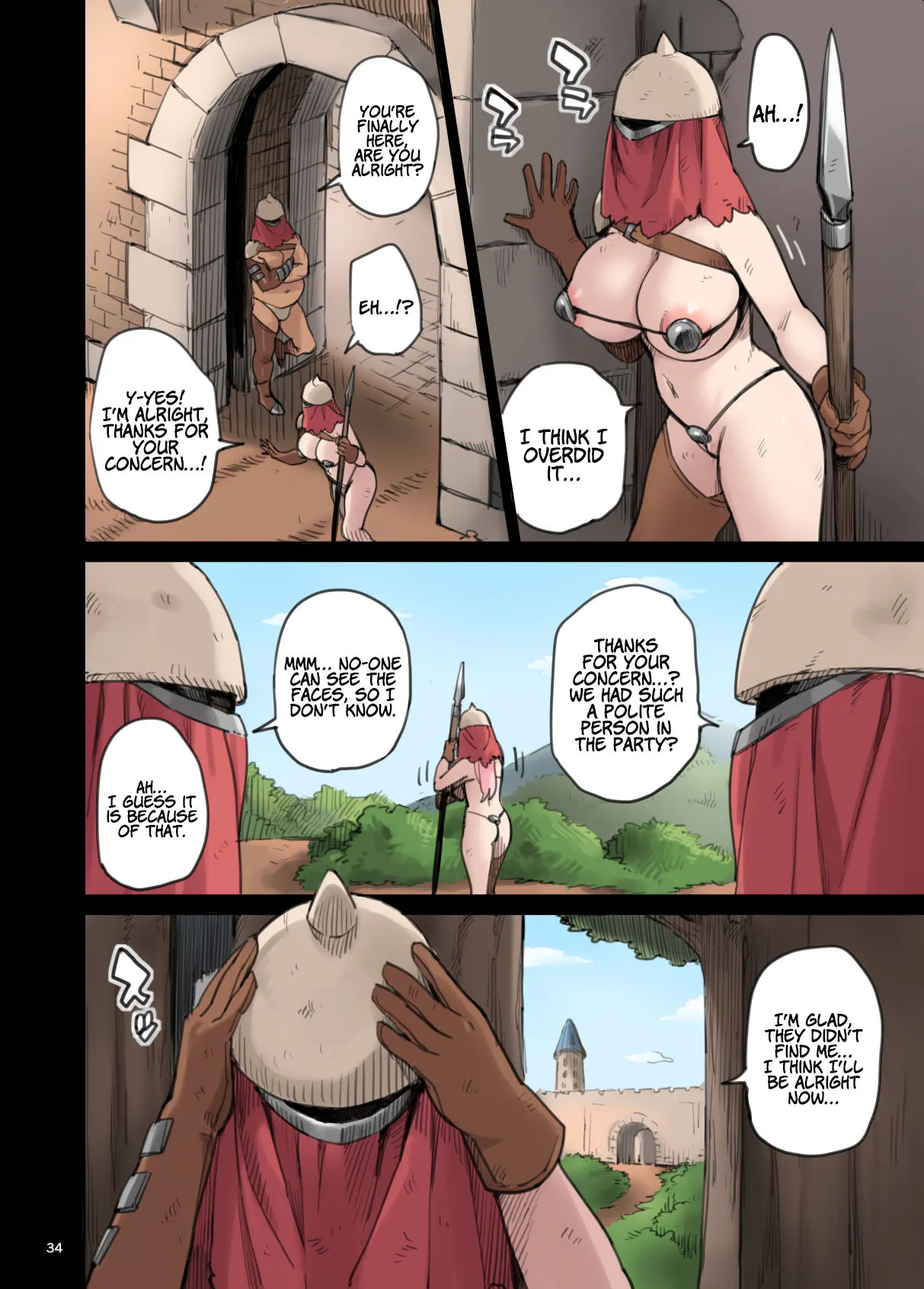 Raid From The Wild Sex Empire!  (Chapter 1) — page 34