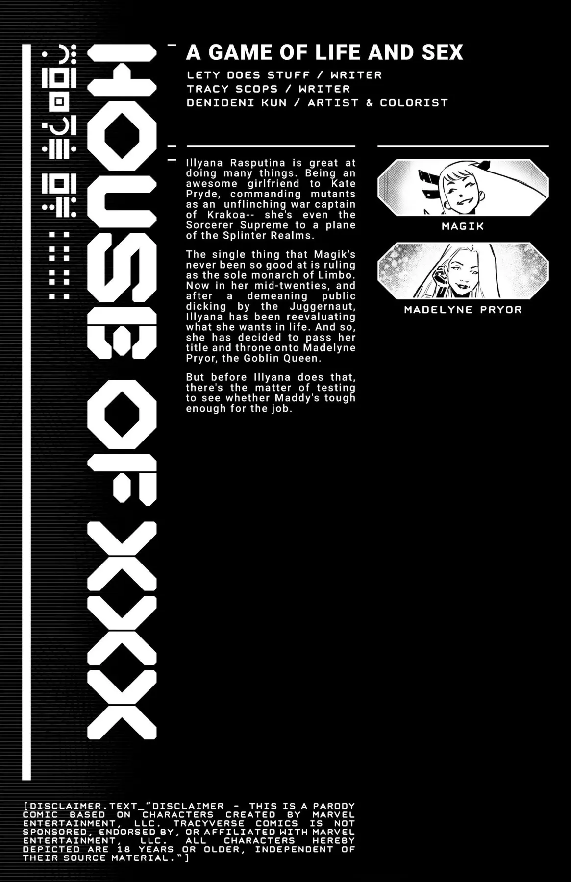 House Of XXX - Jugger Slut - X-Men  (Chapter 02) — page 2