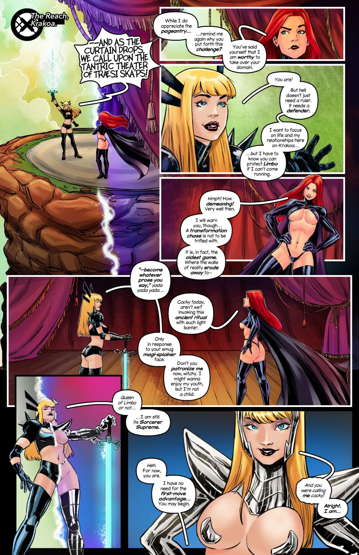 House Of XXX - Jugger Slut - X-Men  (Chapter 02) — page 3