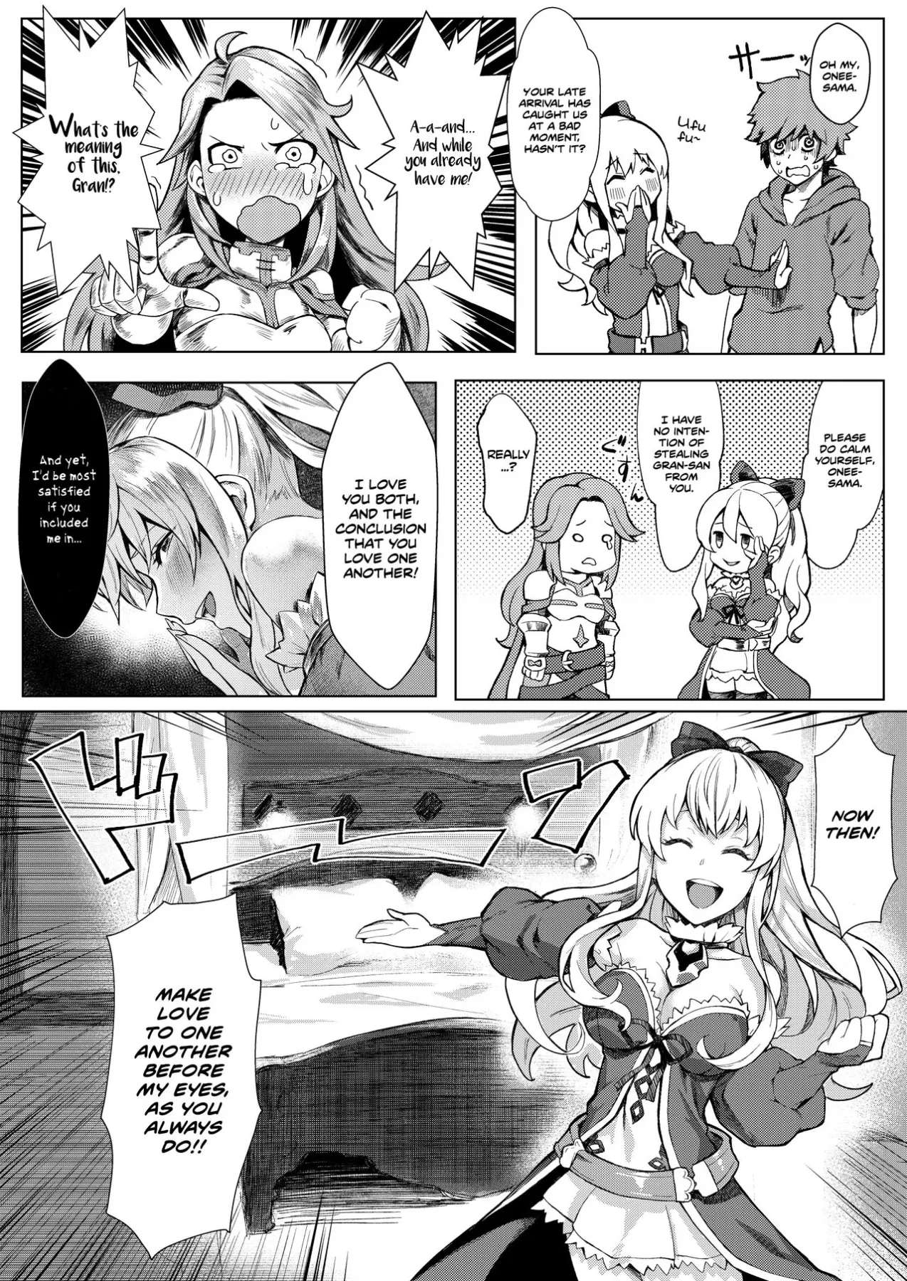 If You/re Giving It To Onee-sama, Include Me As We  (Chapter 01) — page 8