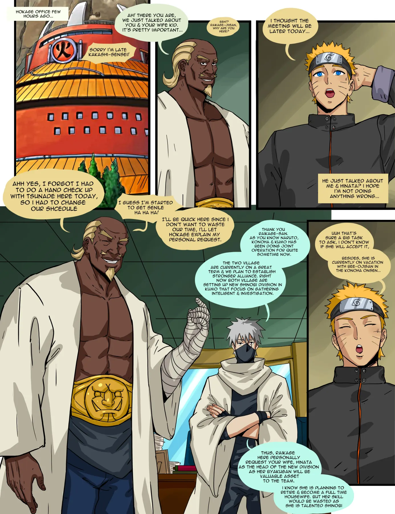 Konoha Shinobi/s Affair Naruto  (Chapter 03) — page 52