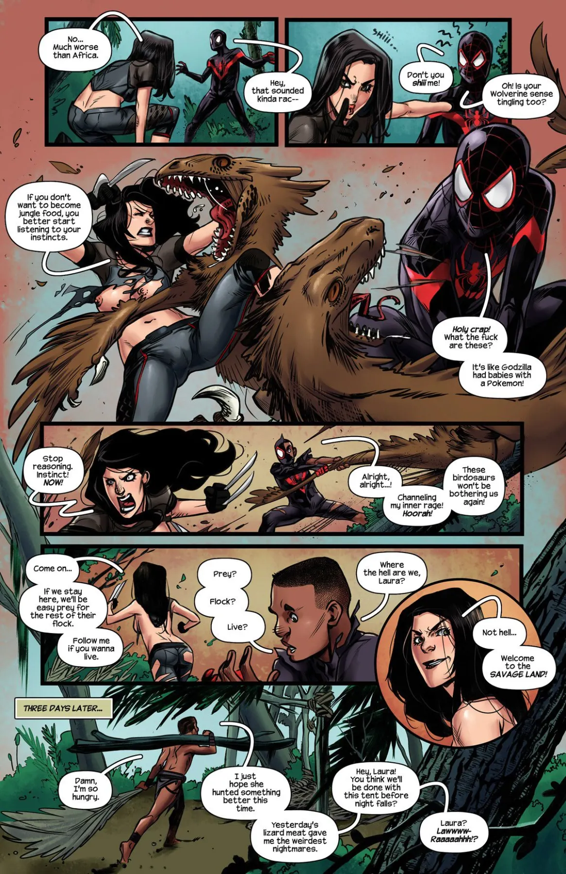 Savage Love Spider-Man  (Chapter 01) — page 4