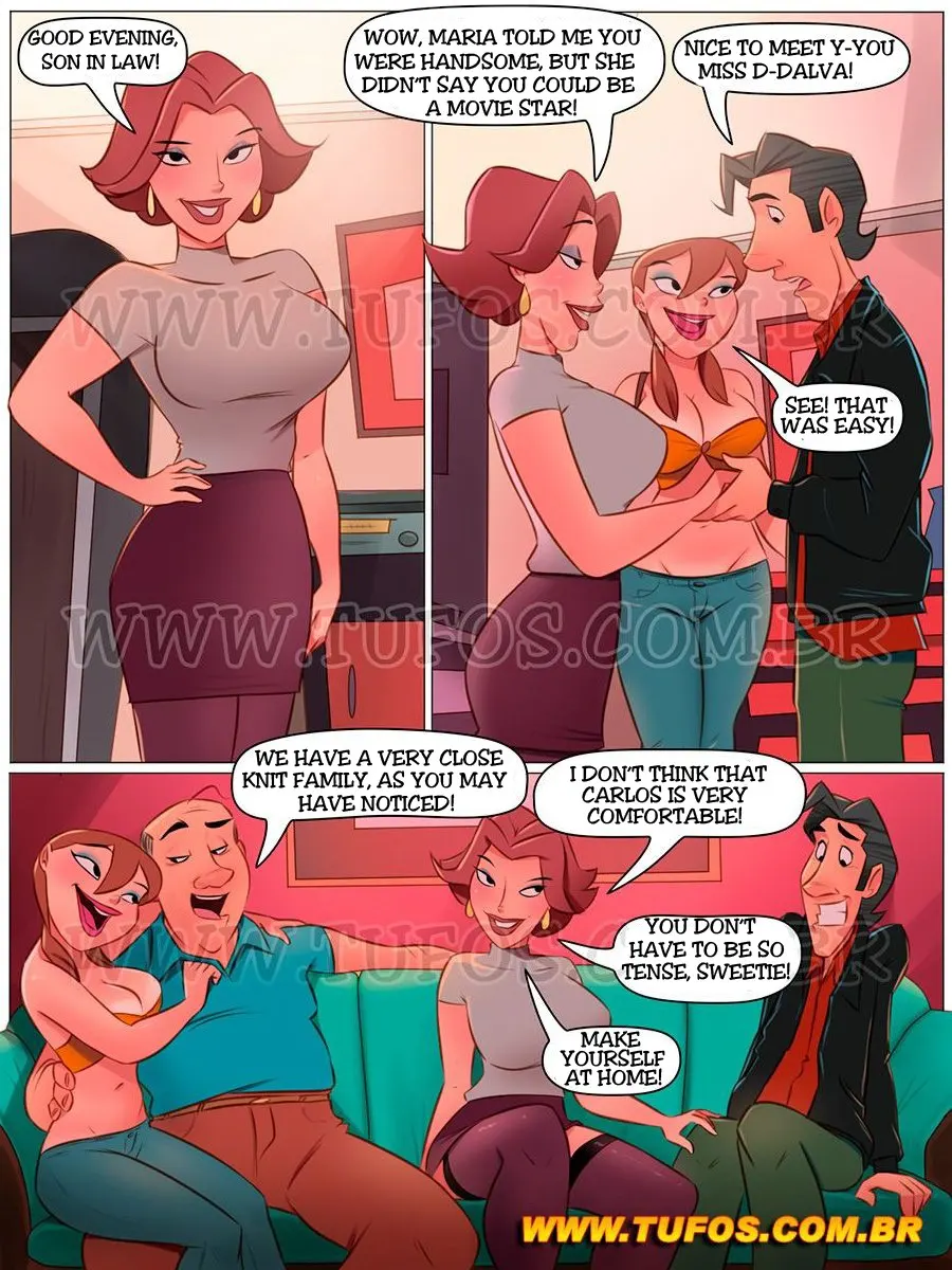 Naughty Fam  (Chapter 47 - Getting To Know The In Laws) — page 7