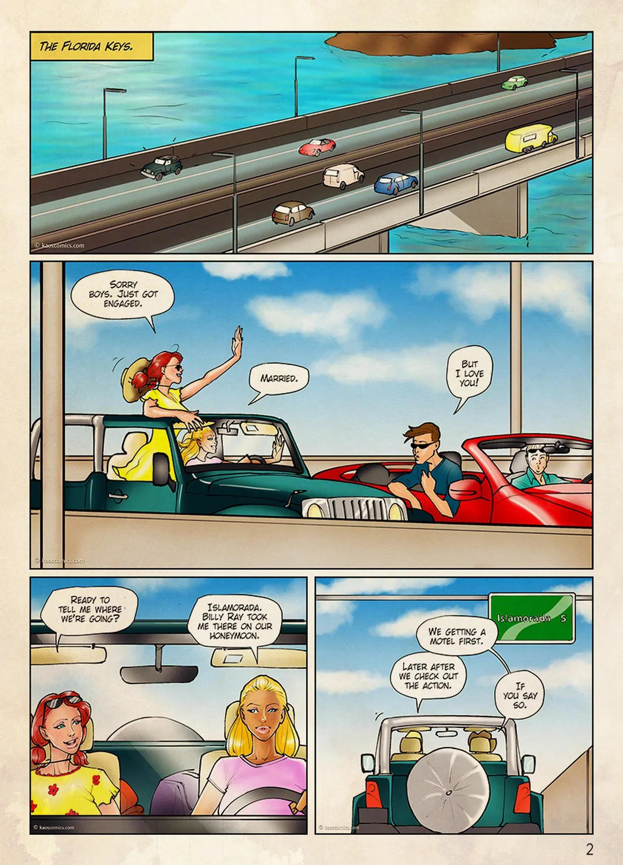The Flag Girls Get Fucked  (Chapter 01) — page 3