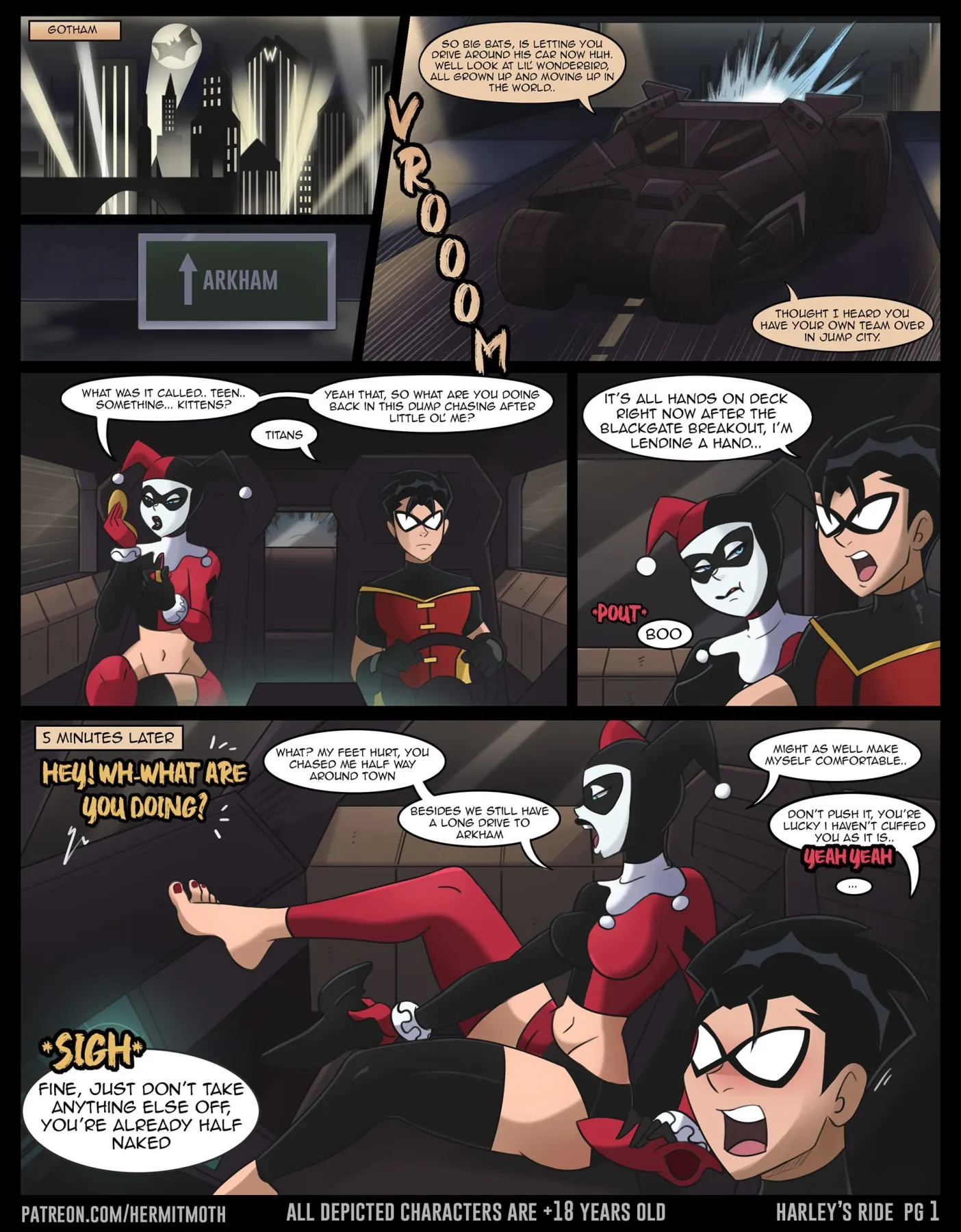 Harley/s RideBatman  (Chapter 01) — page 1