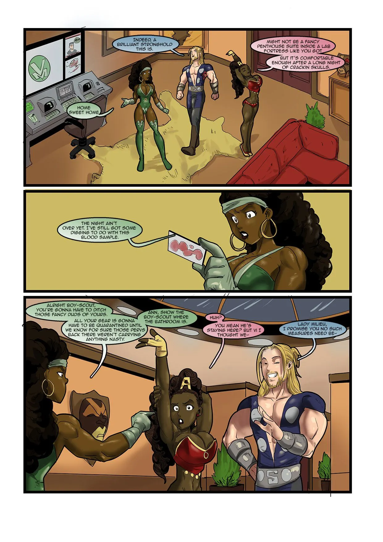 Hero Tales  (Chapter 00 - Brown Sugar High) — page 8