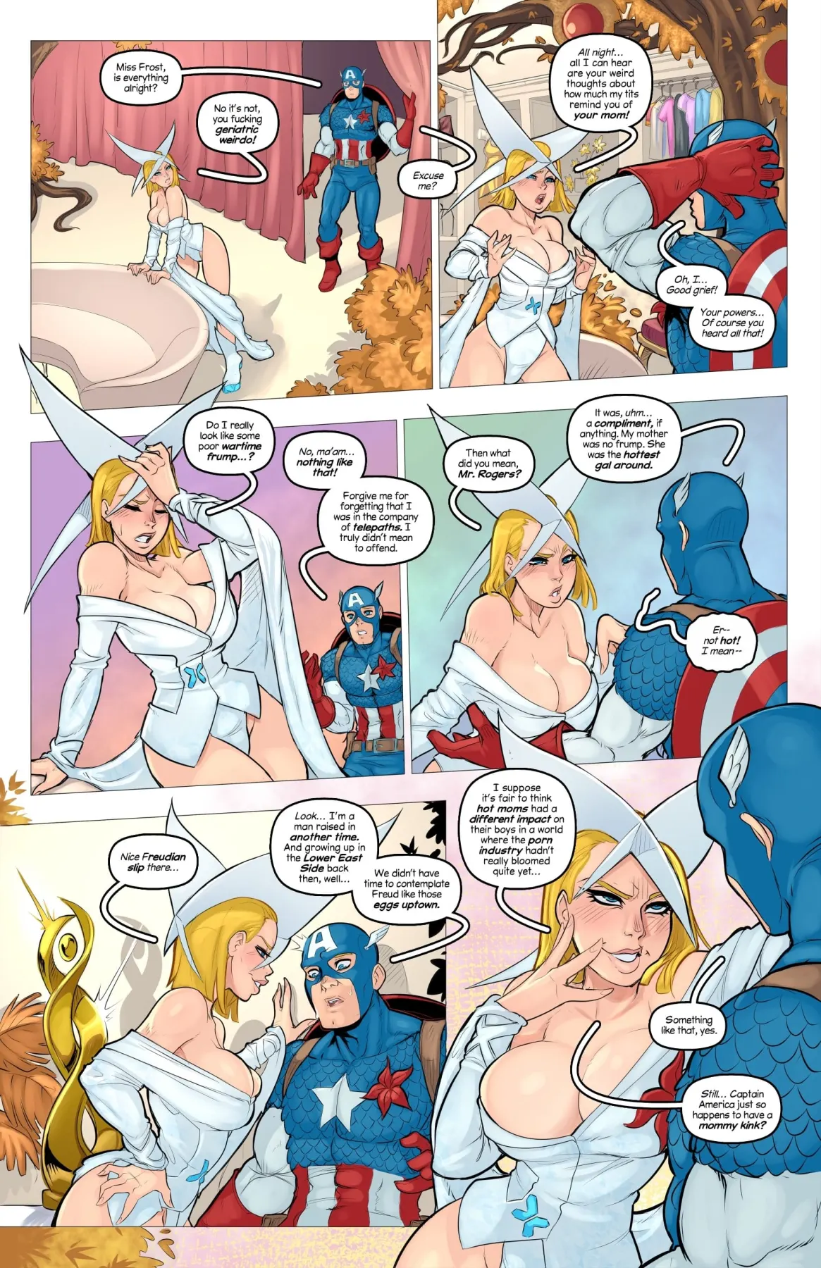 House Of XXX: Oedipus GalaX-Men , The Avengers  (Chapter 01) — page 5