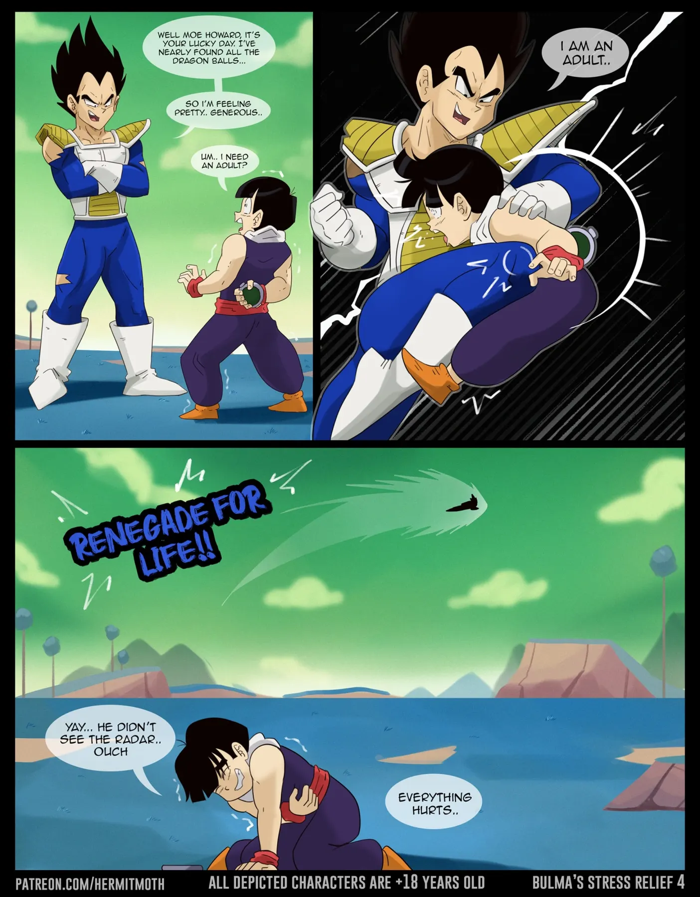 Bulma/s Stress ReliefDragon Ball Z  (Chapter 01) — page 4