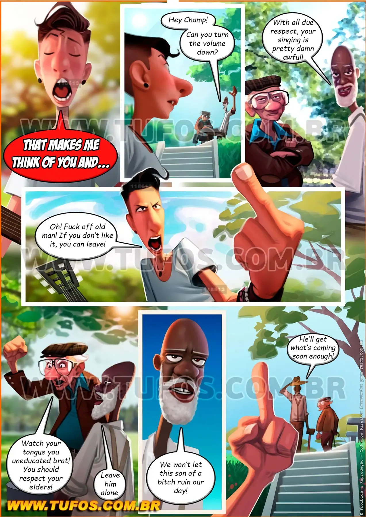 Old Geezers Of The Park  (Chapter 04) — page 3