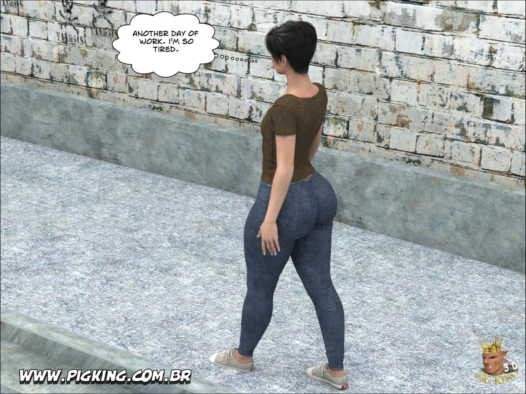 Top Model Shemale  (Chapter 03 - Oh Shit!) — page 2