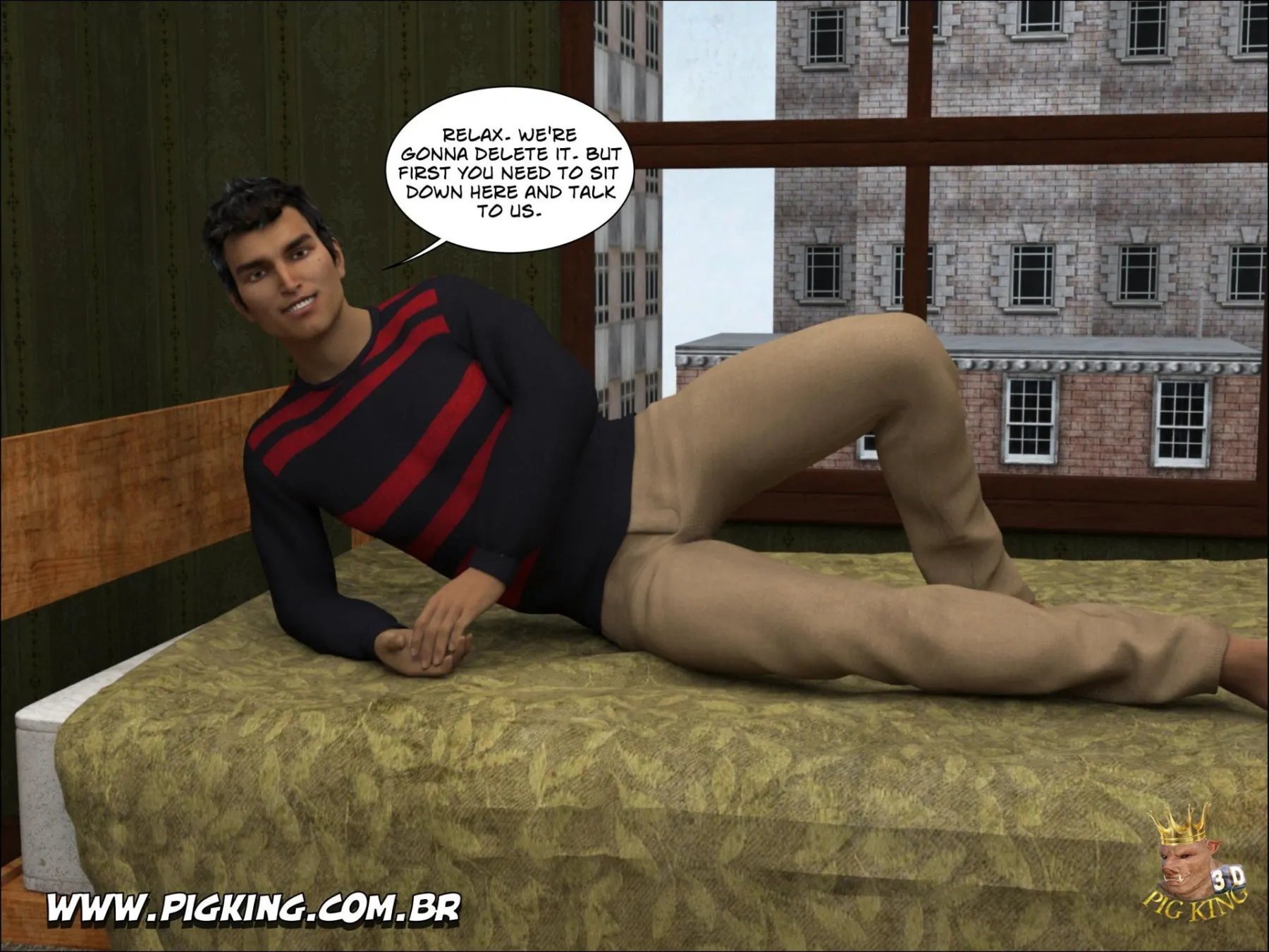 Top Model Shemale  (Chapter 03 - Oh Shit!) — page 14