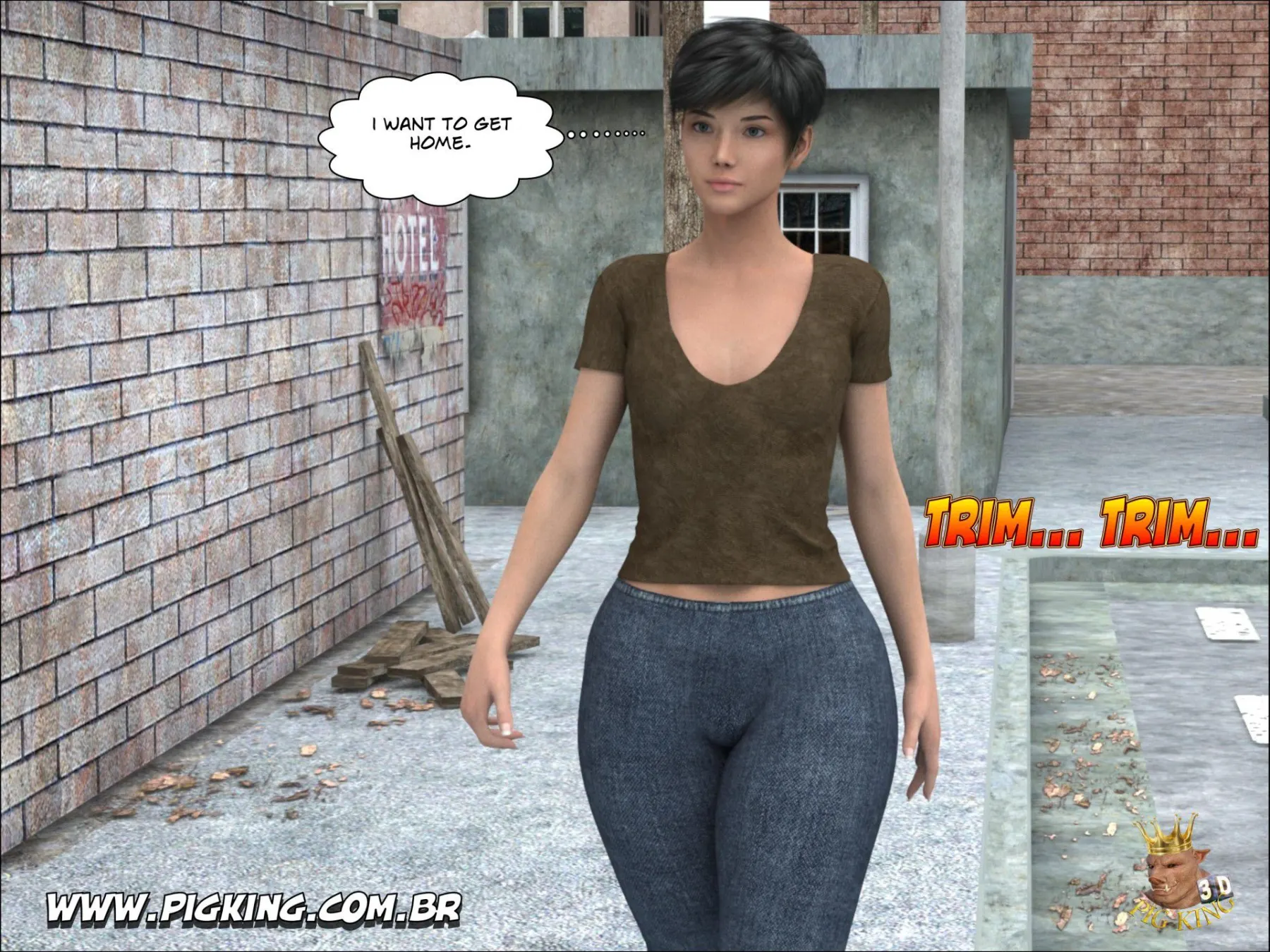 Top Model Shemale  (Chapter 03 - Oh Shit!) — page 3