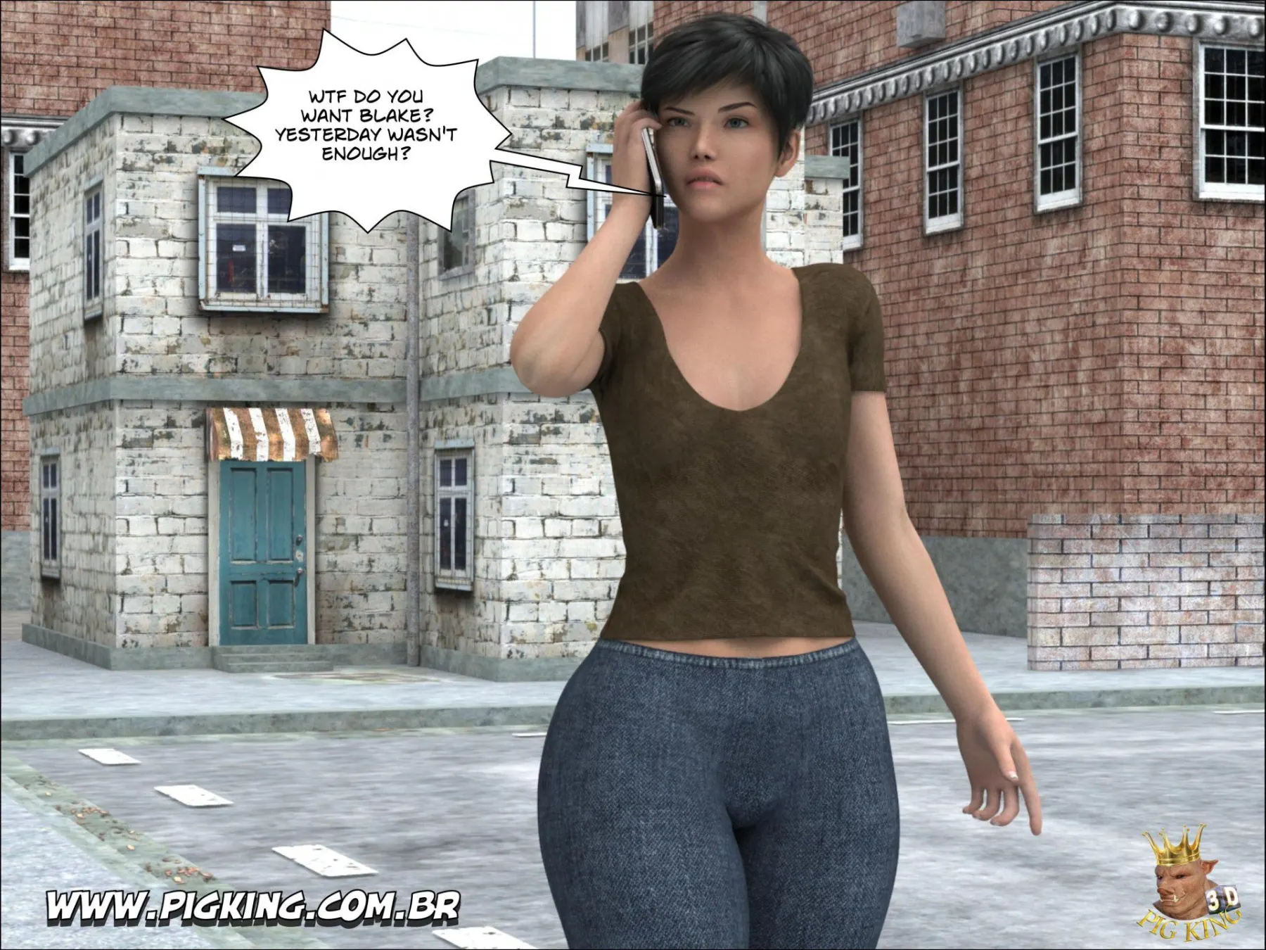 Top Model Shemale  (Chapter 03 - Oh Shit!) — page 4