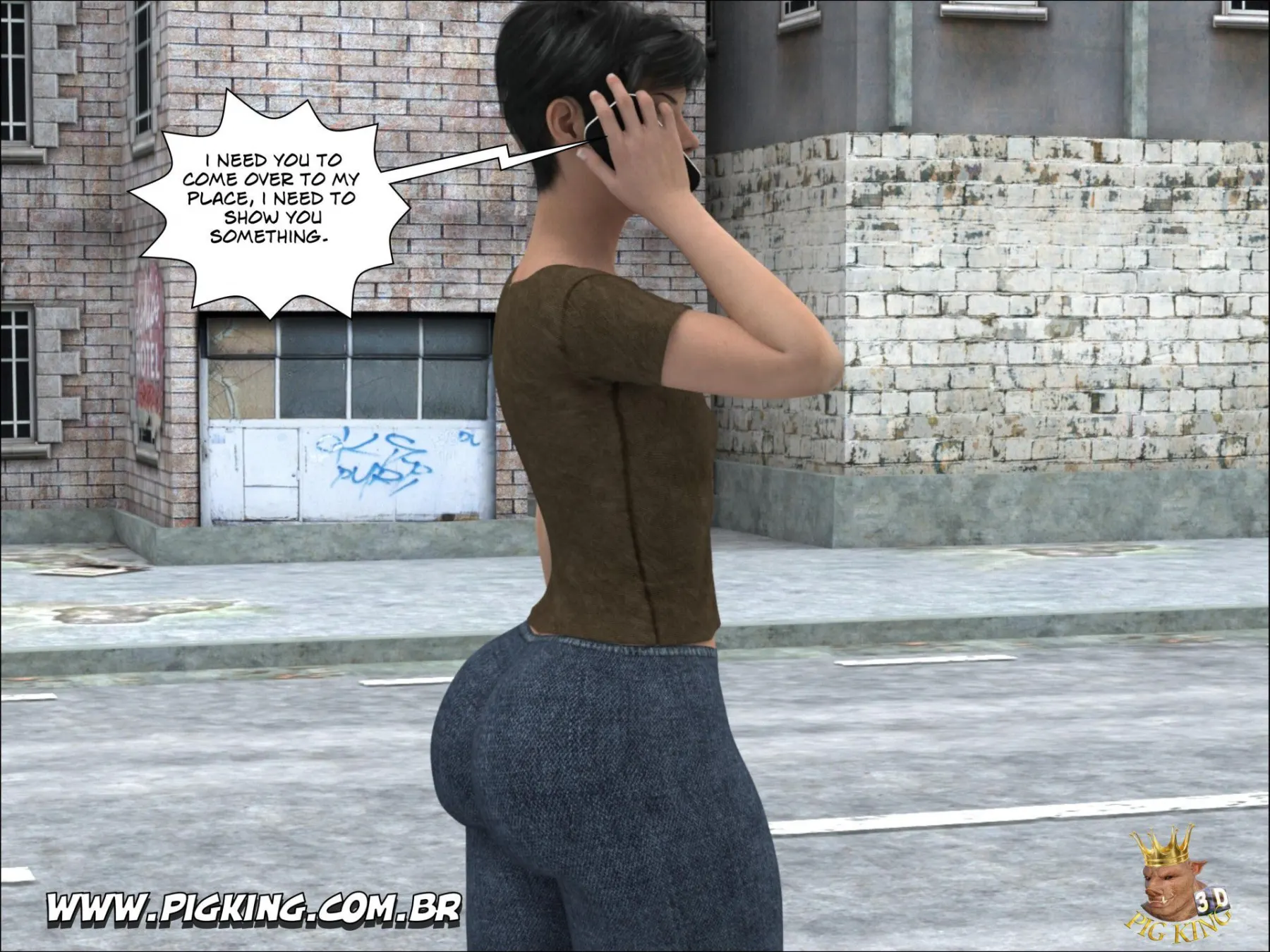 Top Model Shemale  (Chapter 03 - Oh Shit!) — page 5