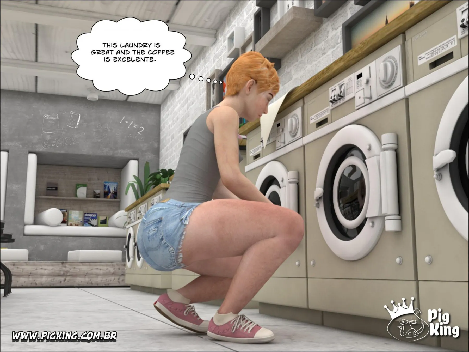 Coffee In The Laundry â Dominique  (Chapter 01) — page 3
