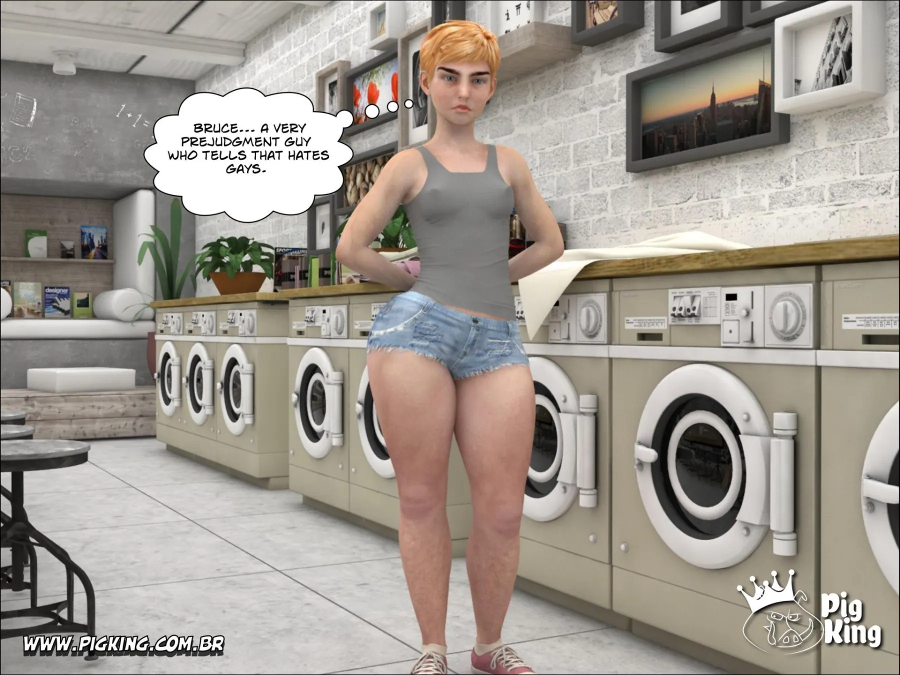 Coffee In The Laundry â Dominique  (Chapter 01) — page 5