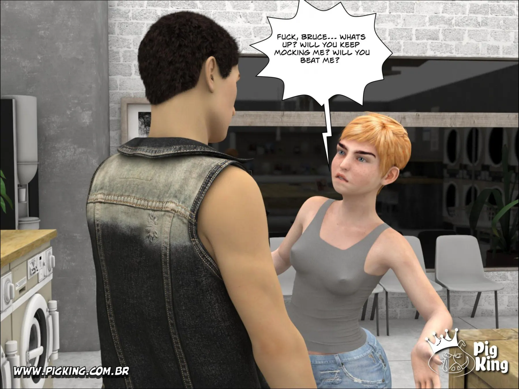 Coffee In The Laundry â Dominique  (Chapter 01) — page 10