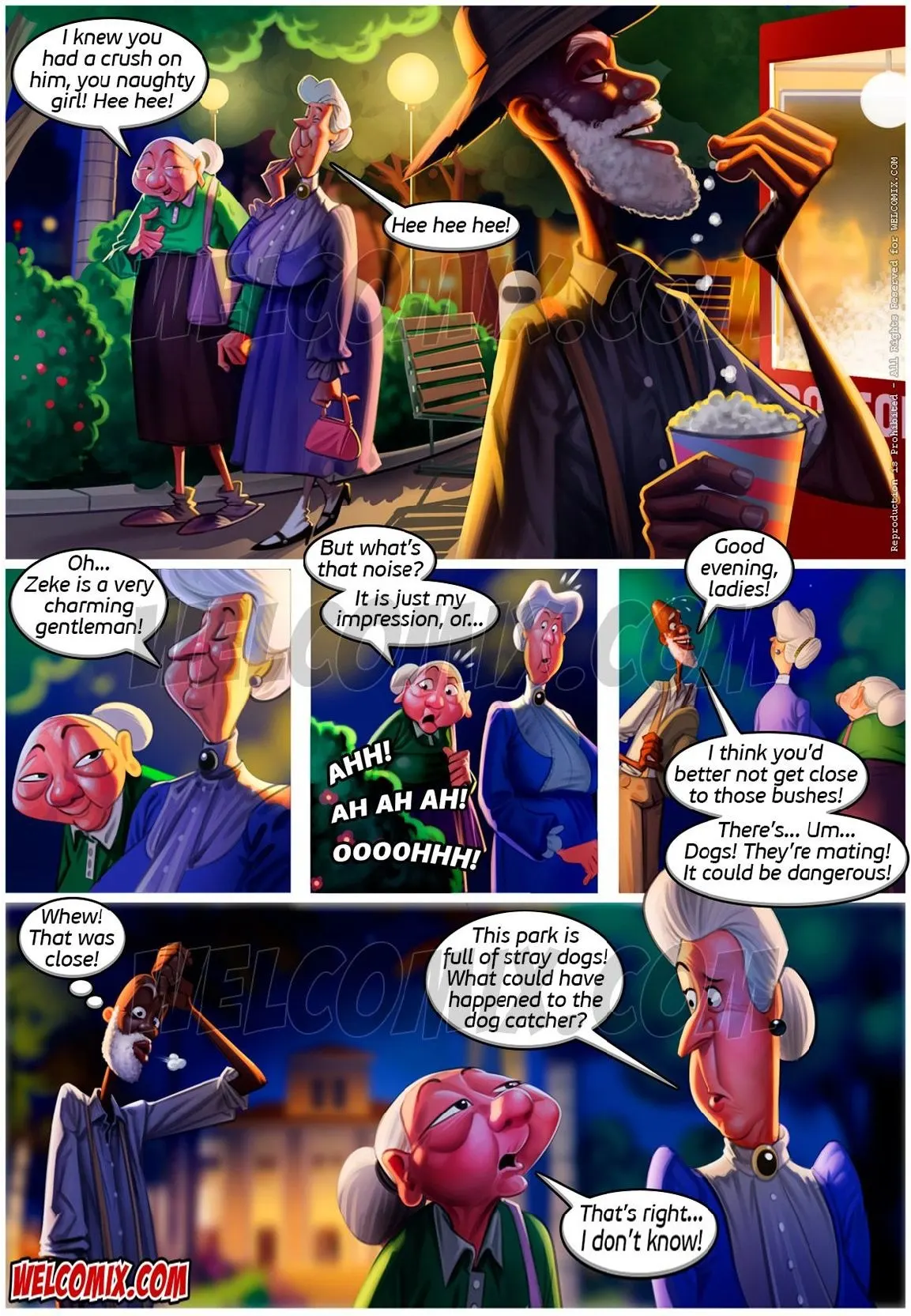 Old Geezers Of The Park  (Chapter 02) — page 9