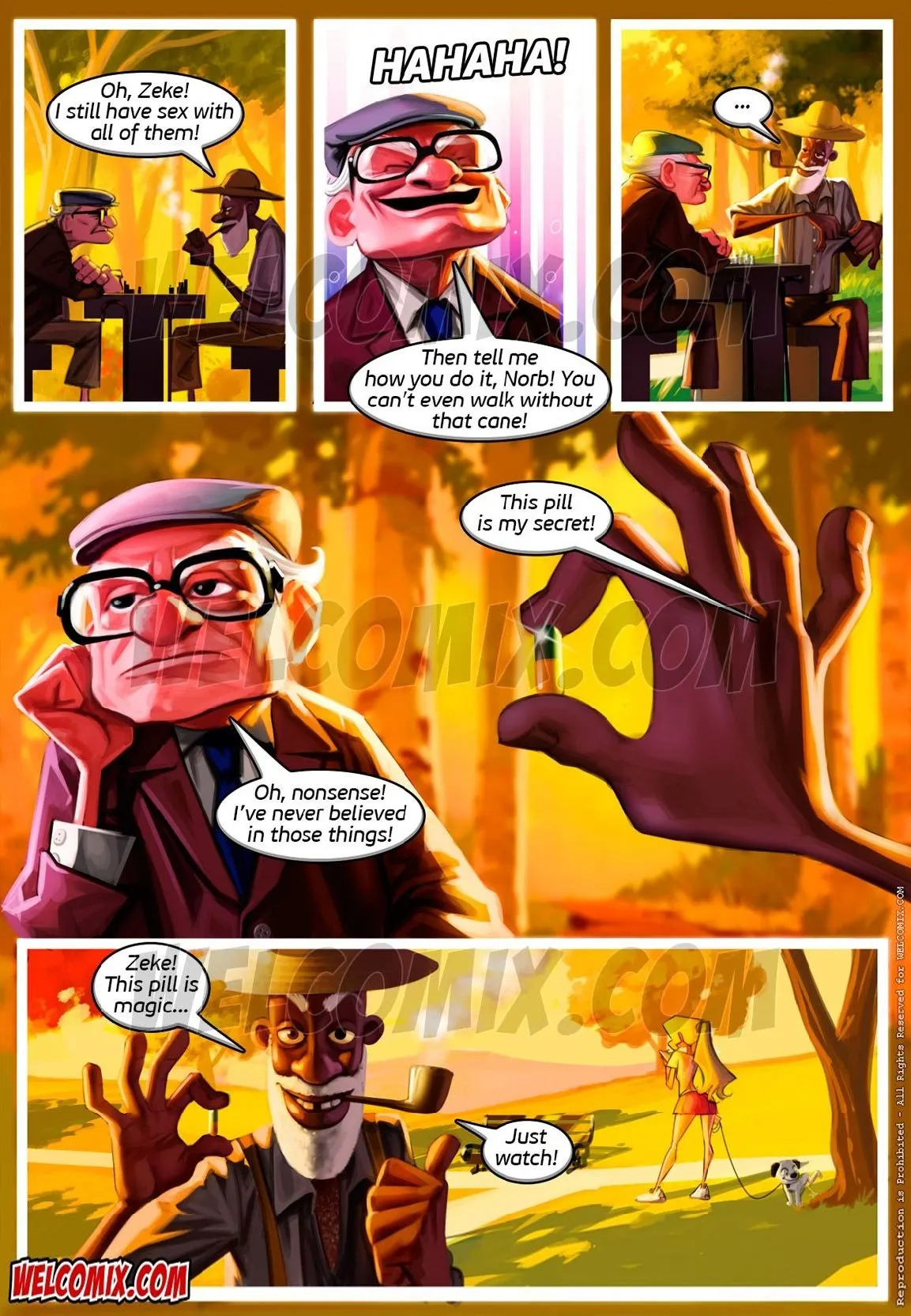 Old Geezers Of The Park  (Chapter 01) — page 3