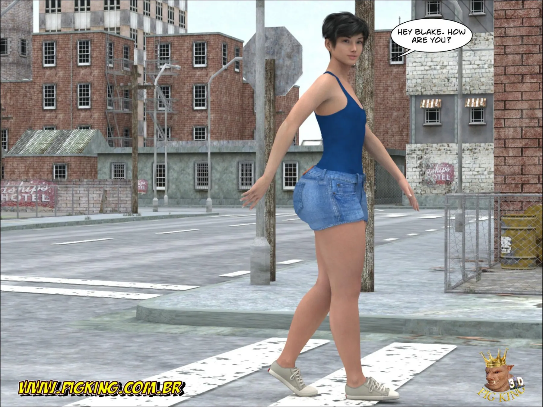 Top Model Shemale  (Chapter 02 - I Know What You Did!) — page 3