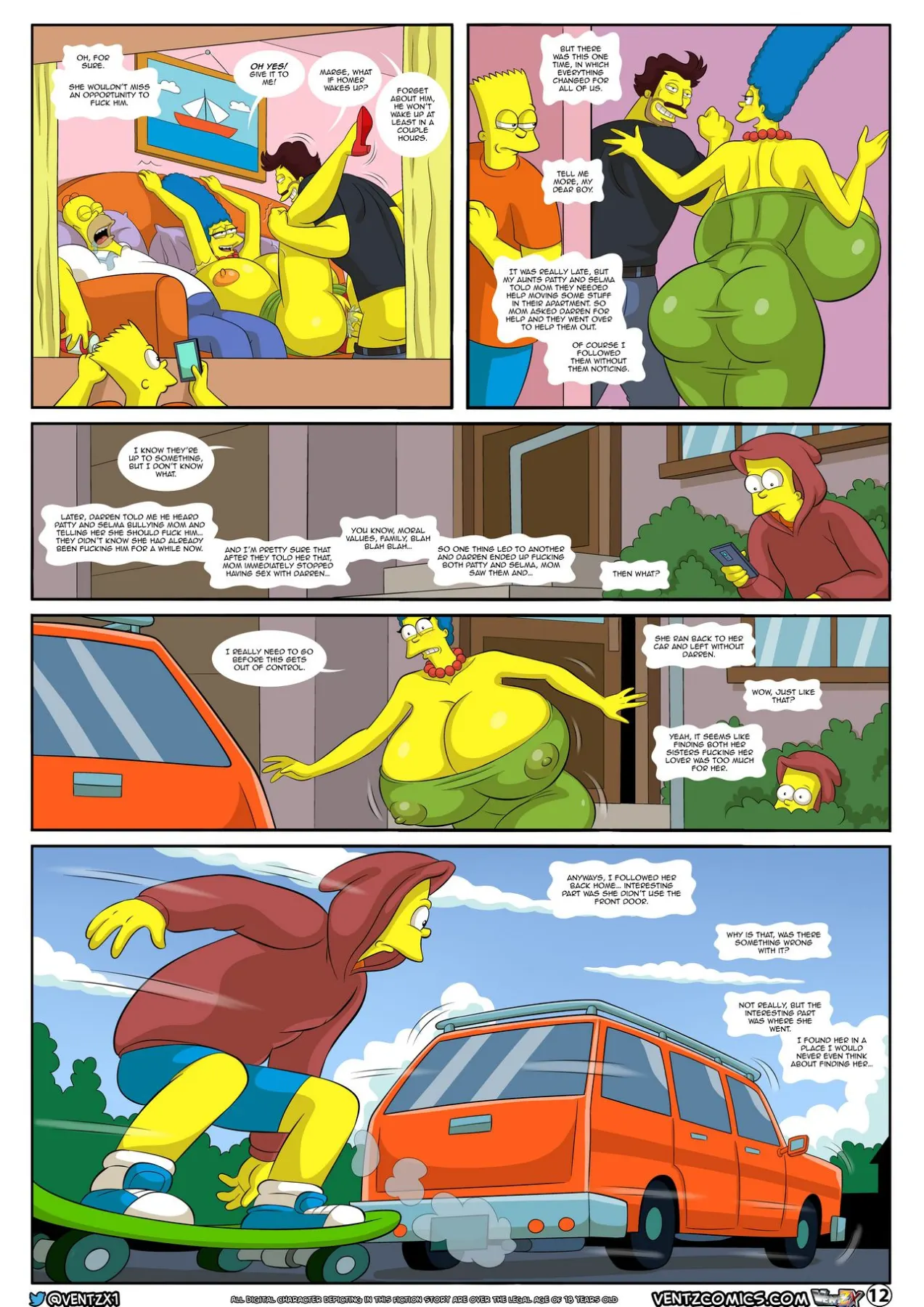 Darren/s Adventure The Simpsons  (Chapter 013) — page 12