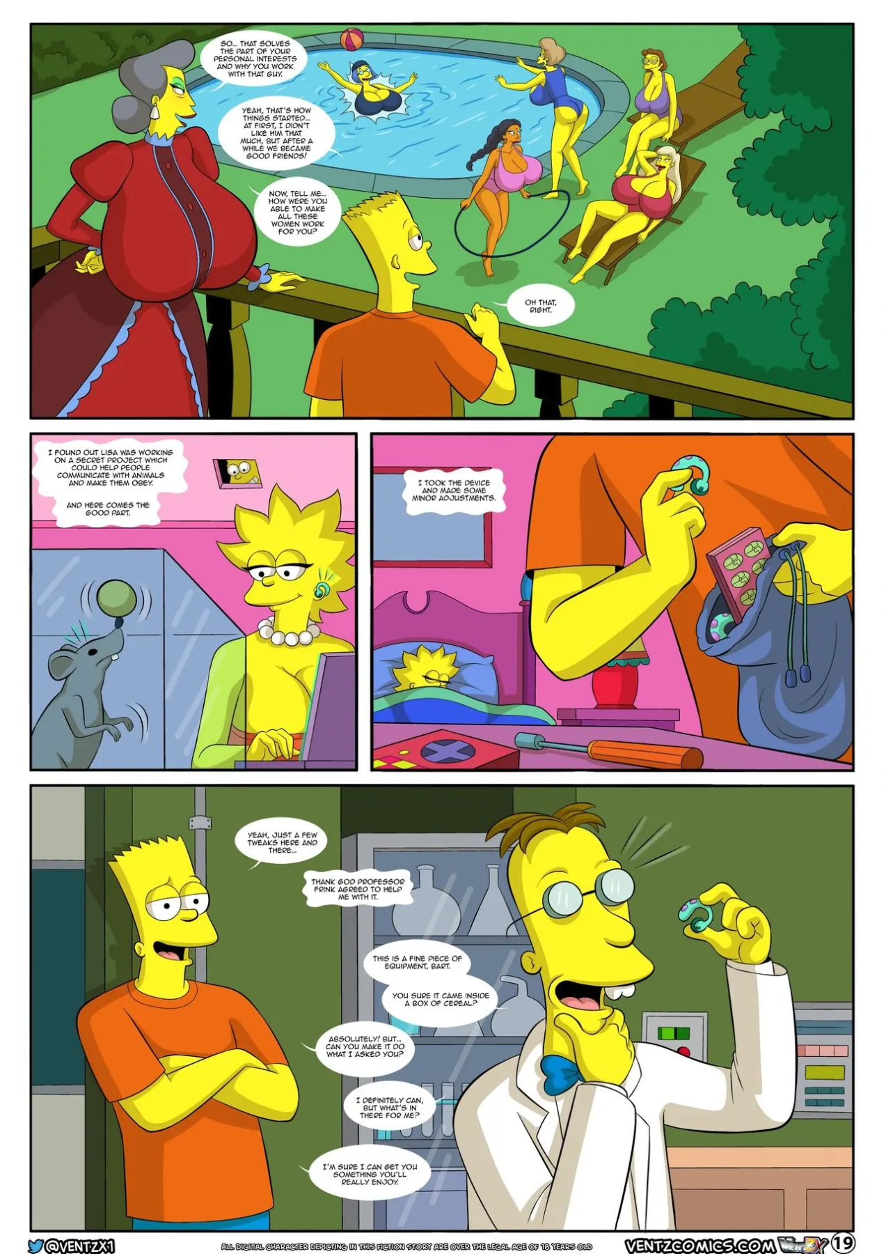 Darren/s Adventure The Simpsons  (Chapter 013) — page 19