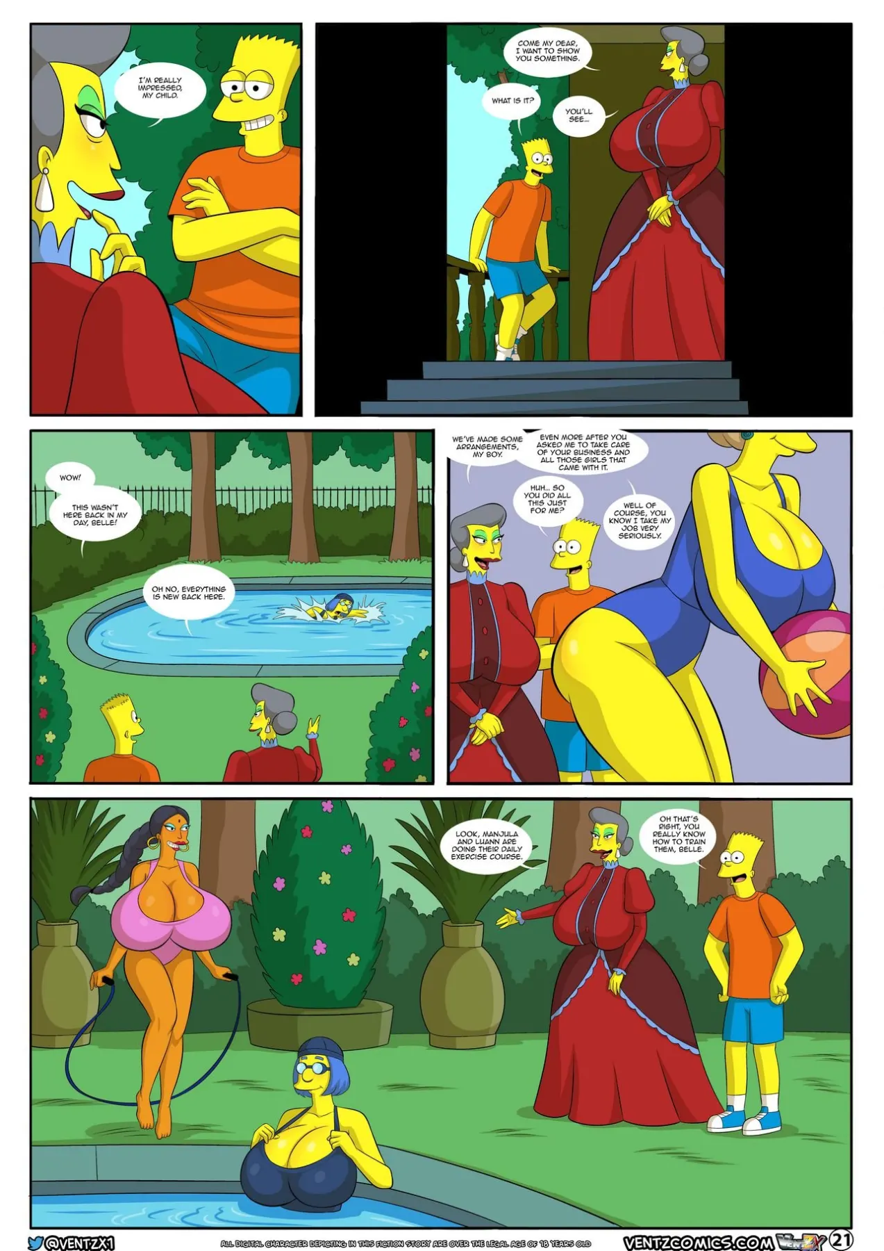 Darren/s Adventure The Simpsons  (Chapter 013) — page 21