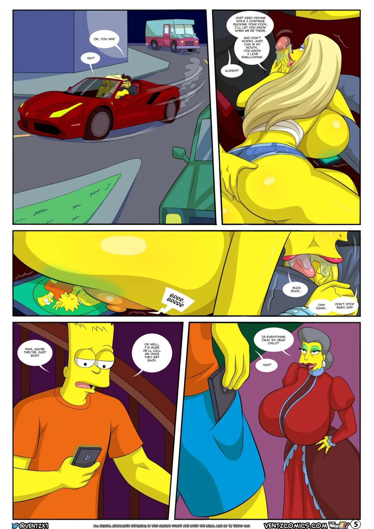 Darren/s Adventure The Simpsons  (Chapter 013) — page 5