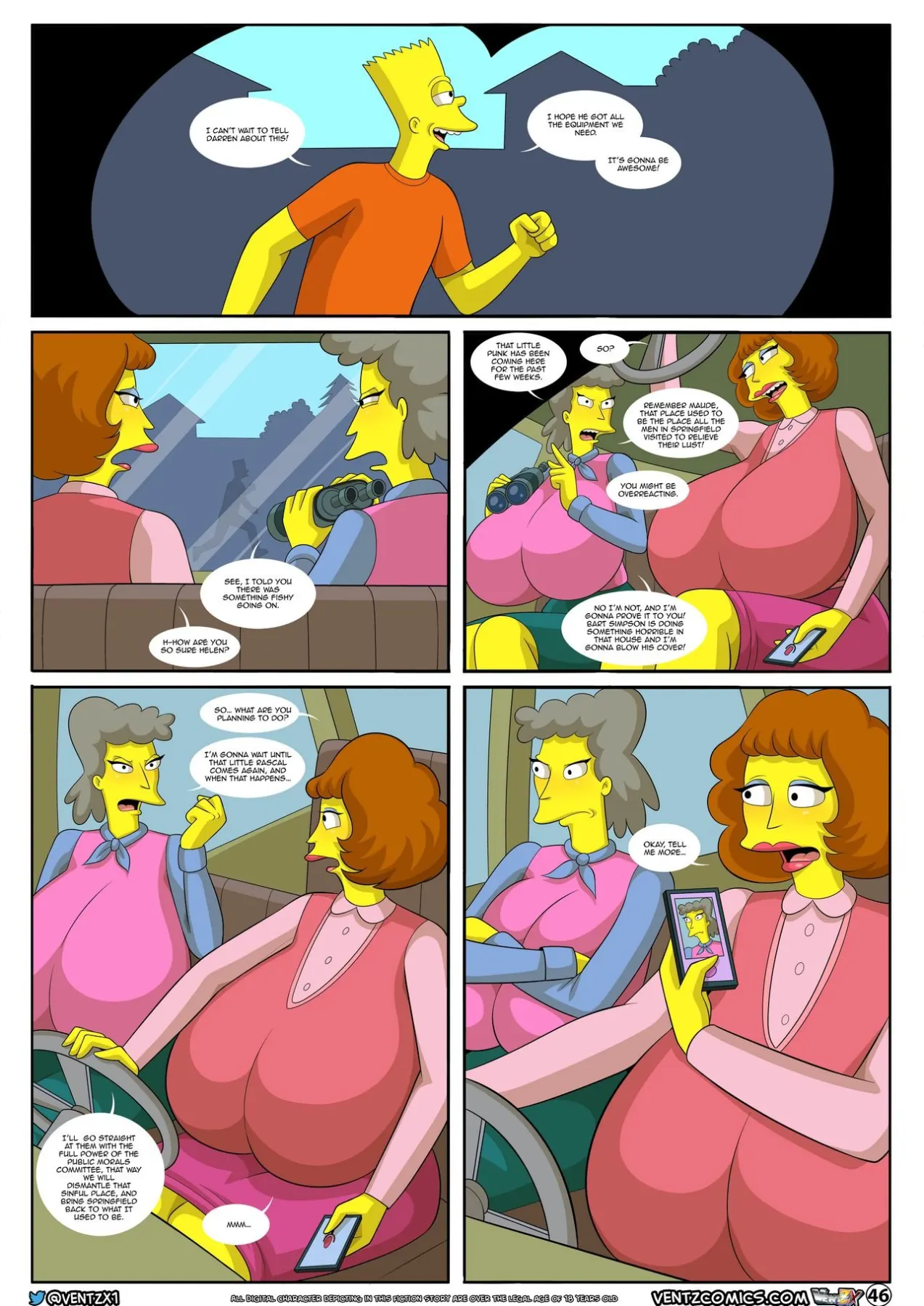 Darren/s Adventure The Simpsons  (Chapter 013) — page 46