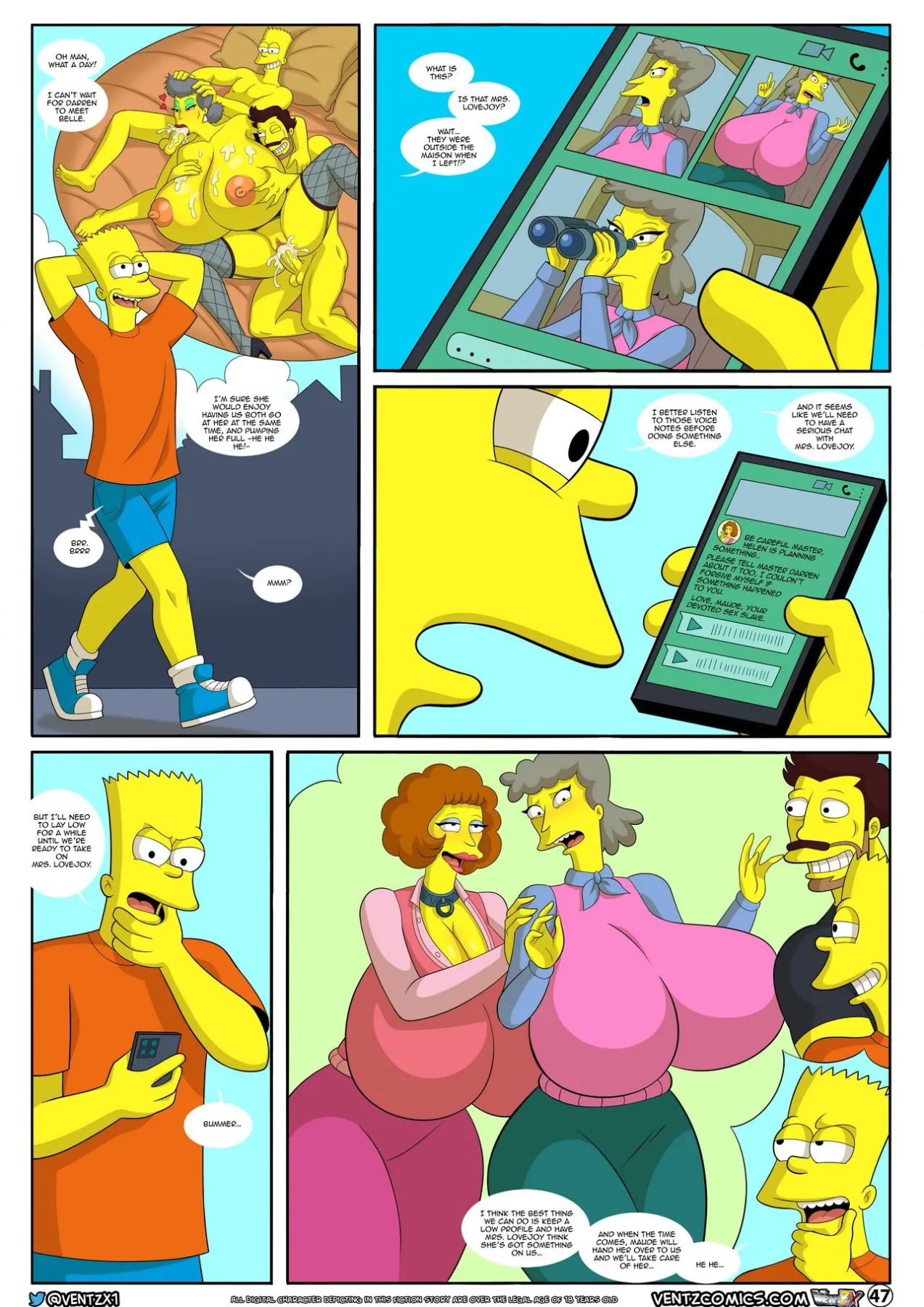 Darren/s Adventure The Simpsons  (Chapter 013) — page 47