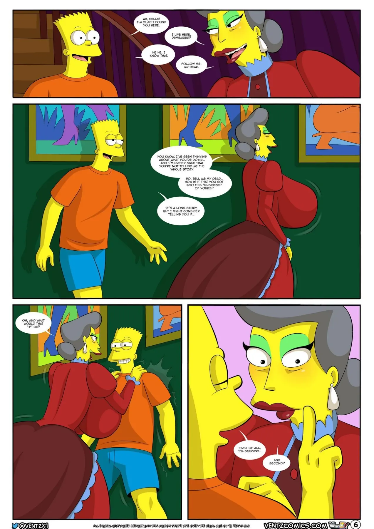 Darren/s Adventure The Simpsons  (Chapter 013) — page 6