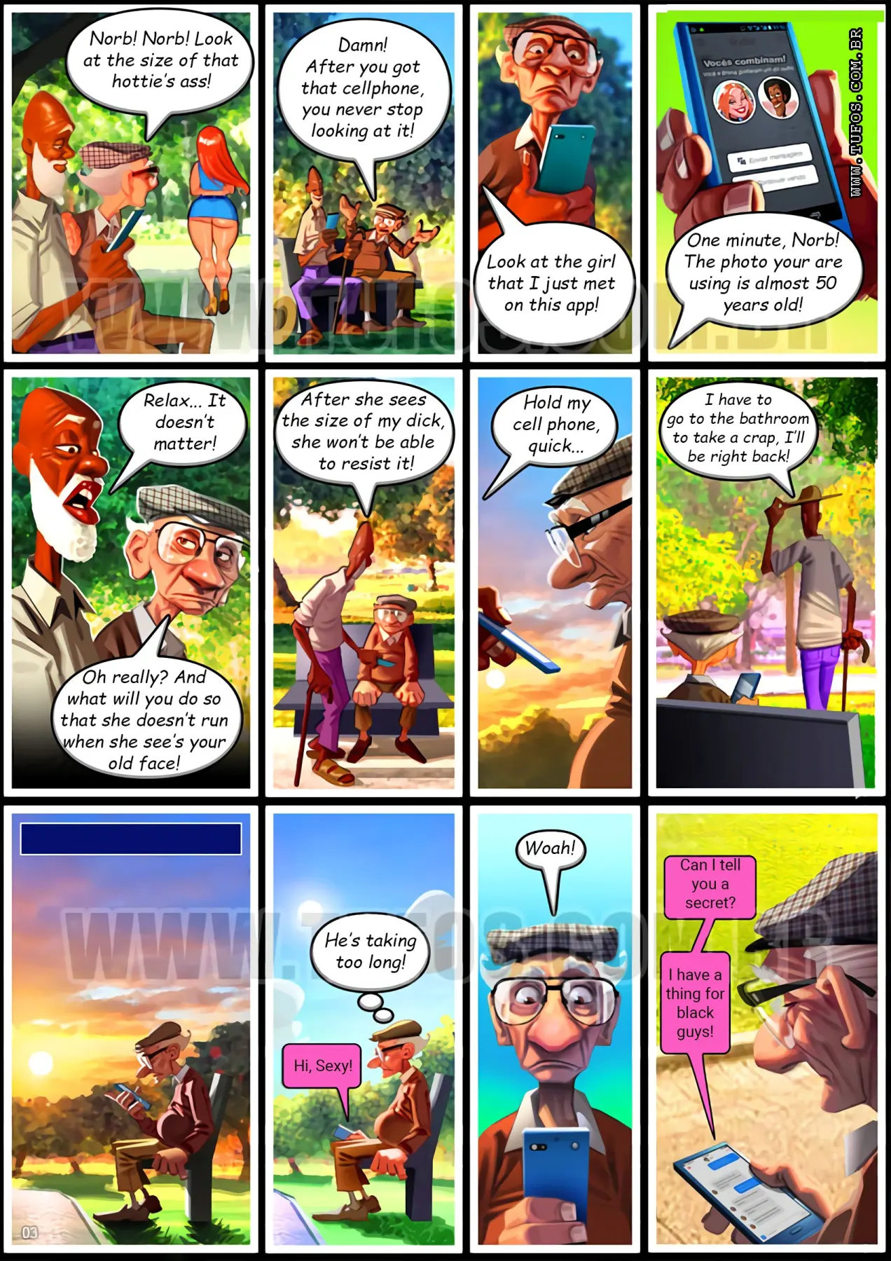 Old Geezers Of The Park  (Chapter 05) — page 3