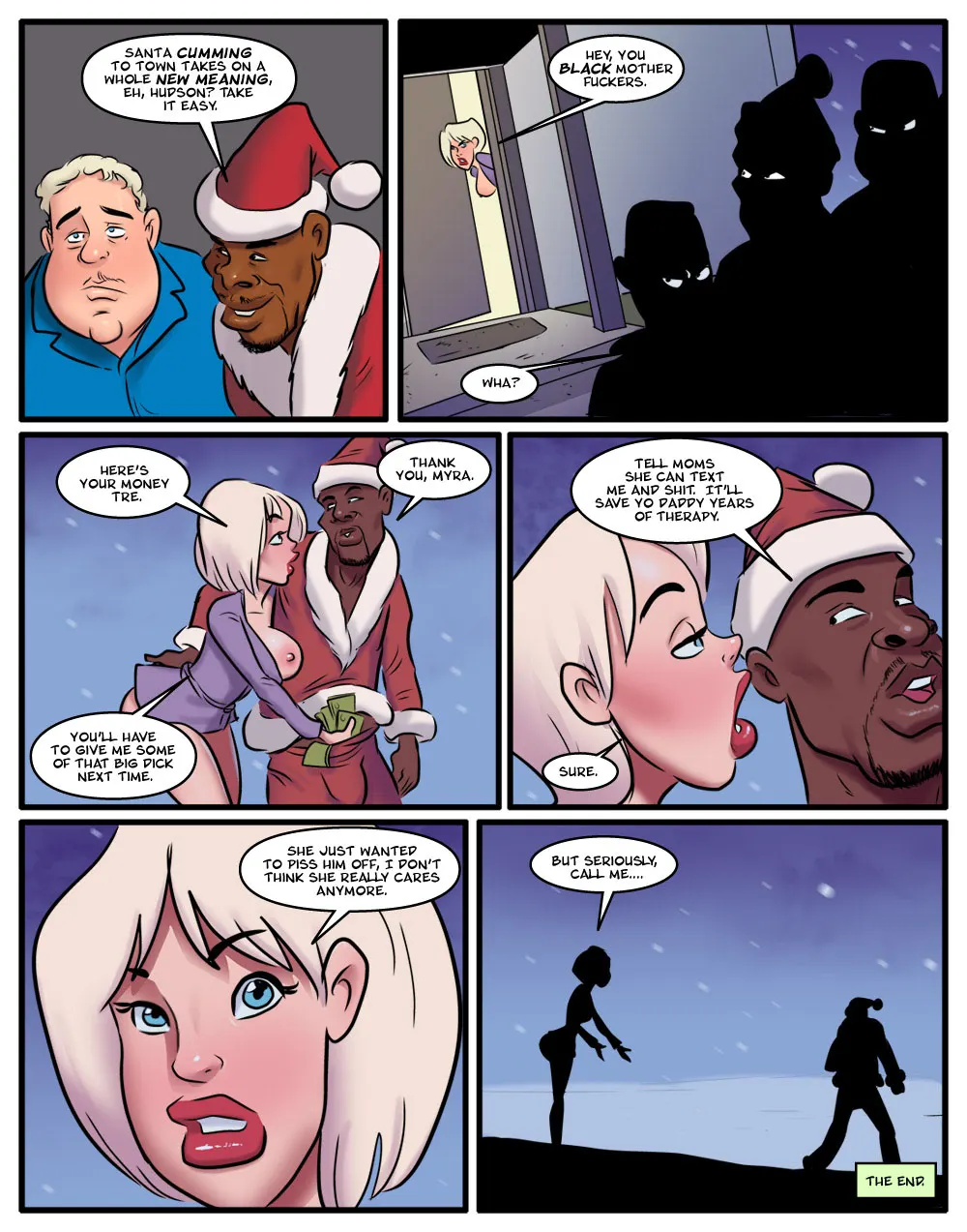 Xmas Bandit - Dick Down  (Chapter 01) — page 8