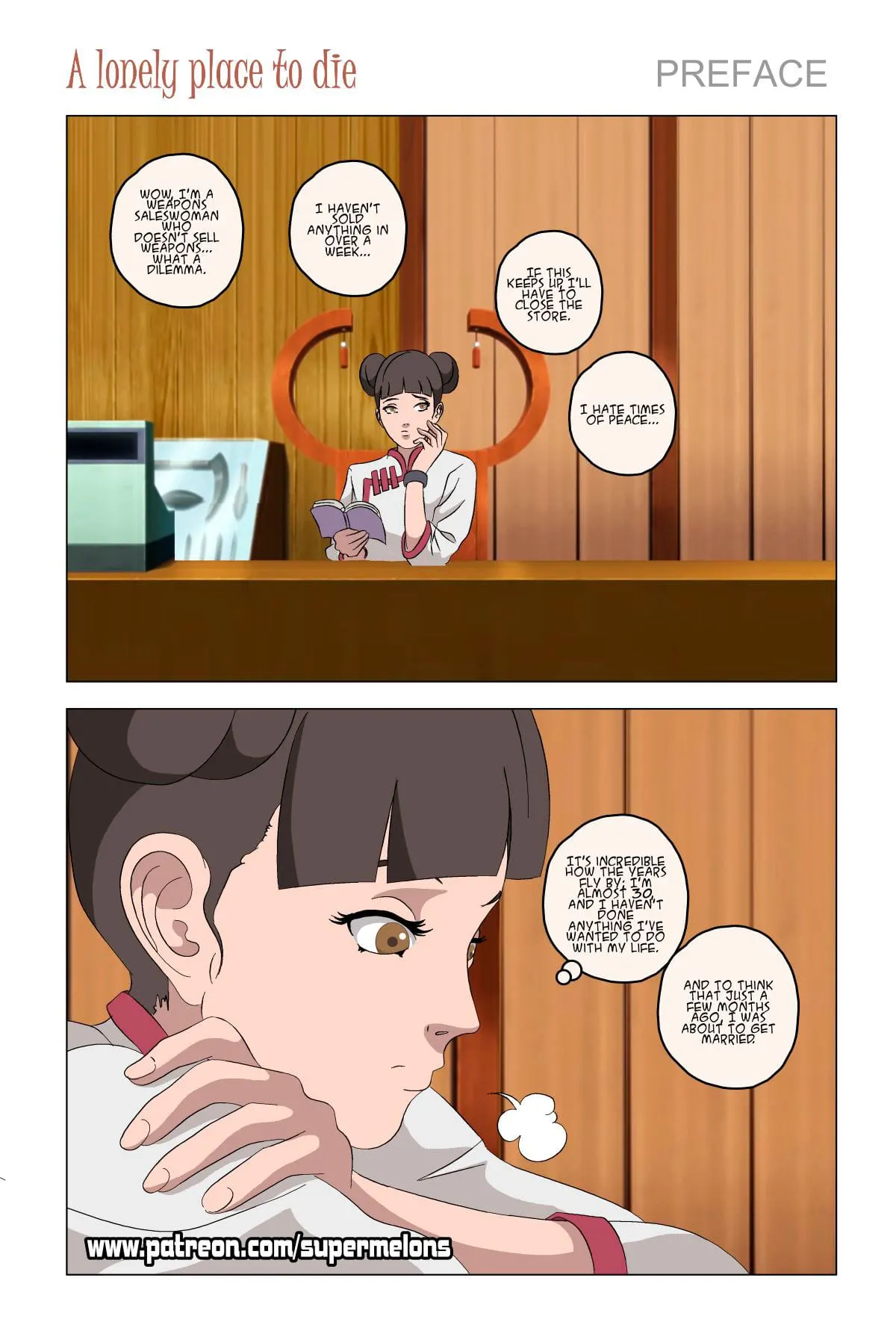 Iruka: A Lonely Place To Die Naruto  (Chapter 01) — page 2