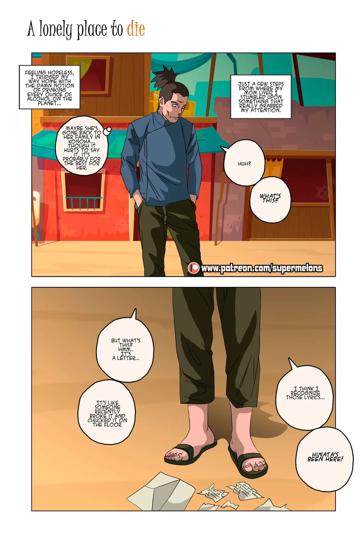 Iruka: A Lonely Place To Die Naruto  (Chapter 01) — page 31