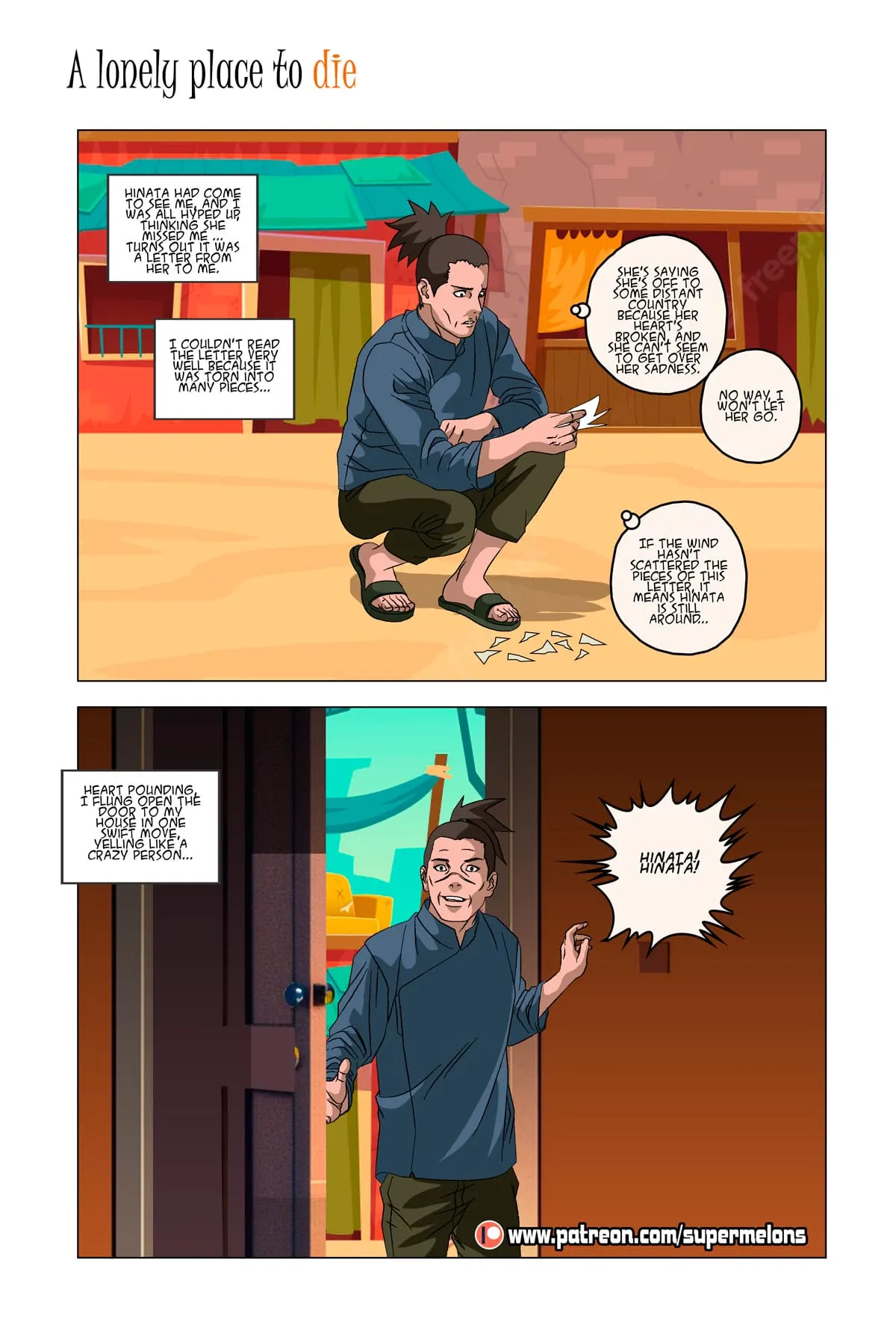 Iruka: A Lonely Place To Die Naruto  (Chapter 01) — page 32