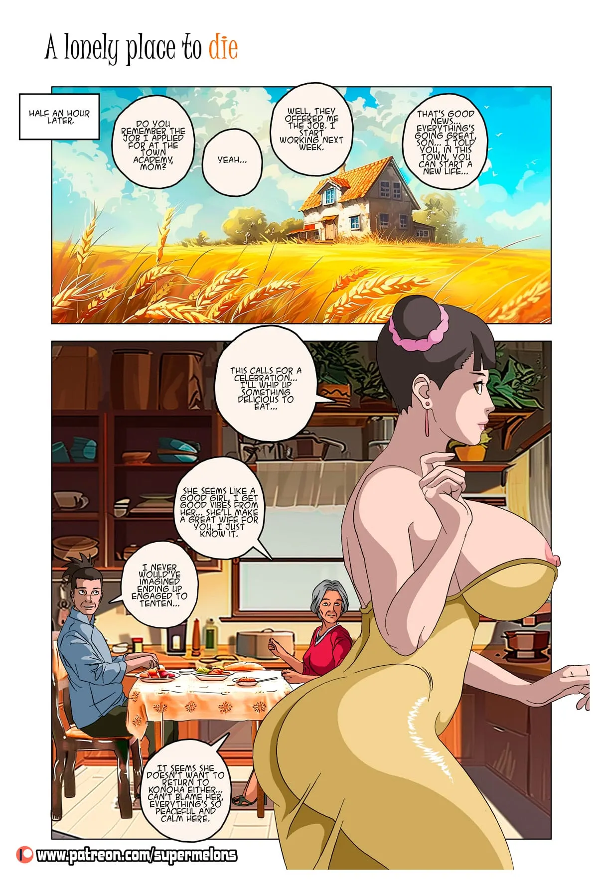 Iruka: A Lonely Place To Die Naruto  (Chapter 01) — page 36