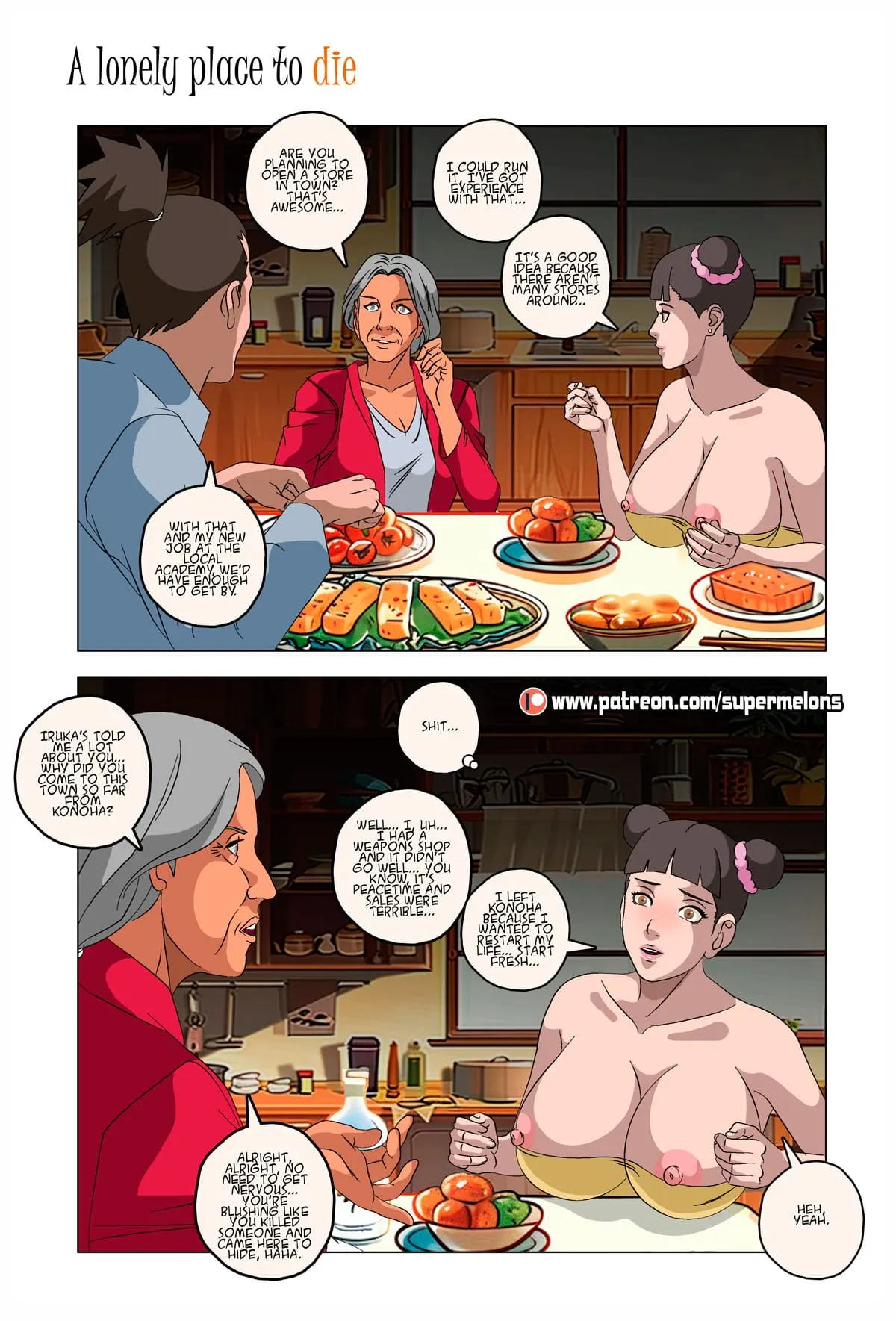 Iruka: A Lonely Place To Die Naruto  (Chapter 01) — page 59