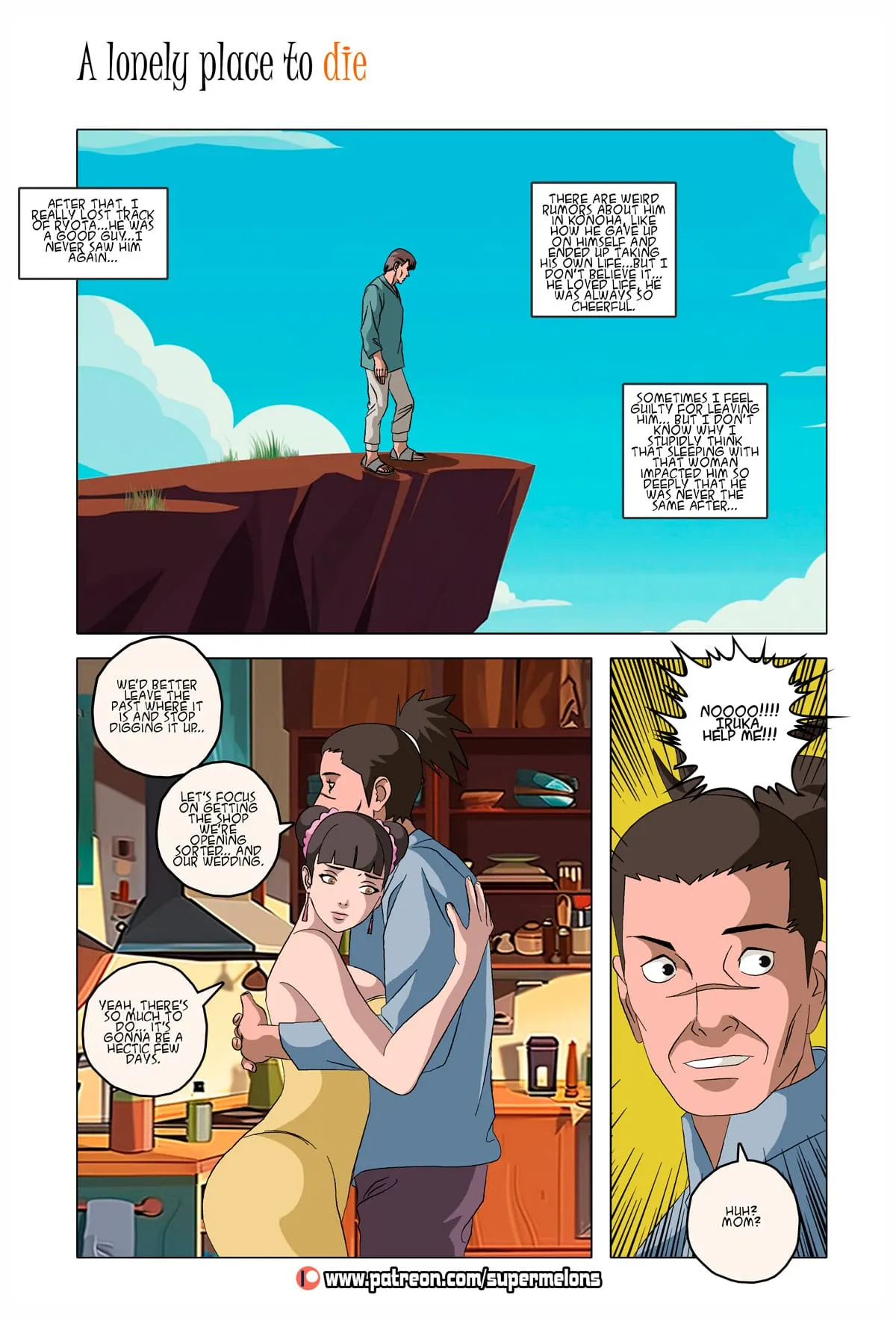 Iruka: A Lonely Place To Die Naruto  (Chapter 01) — page 95