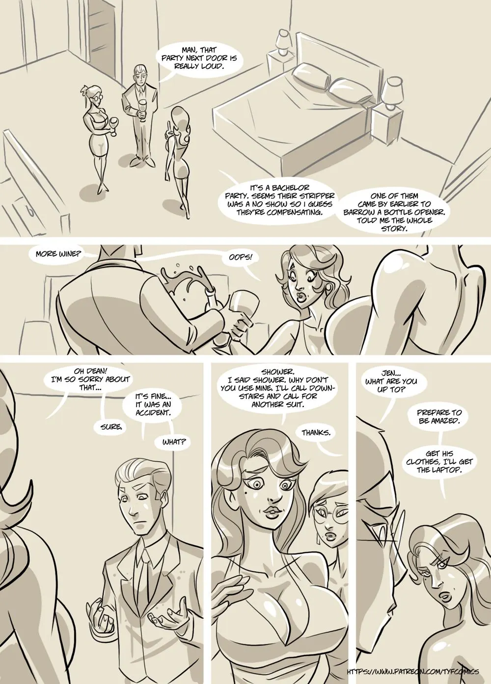 Thank You For Coming  (Chapter 01) — page 14