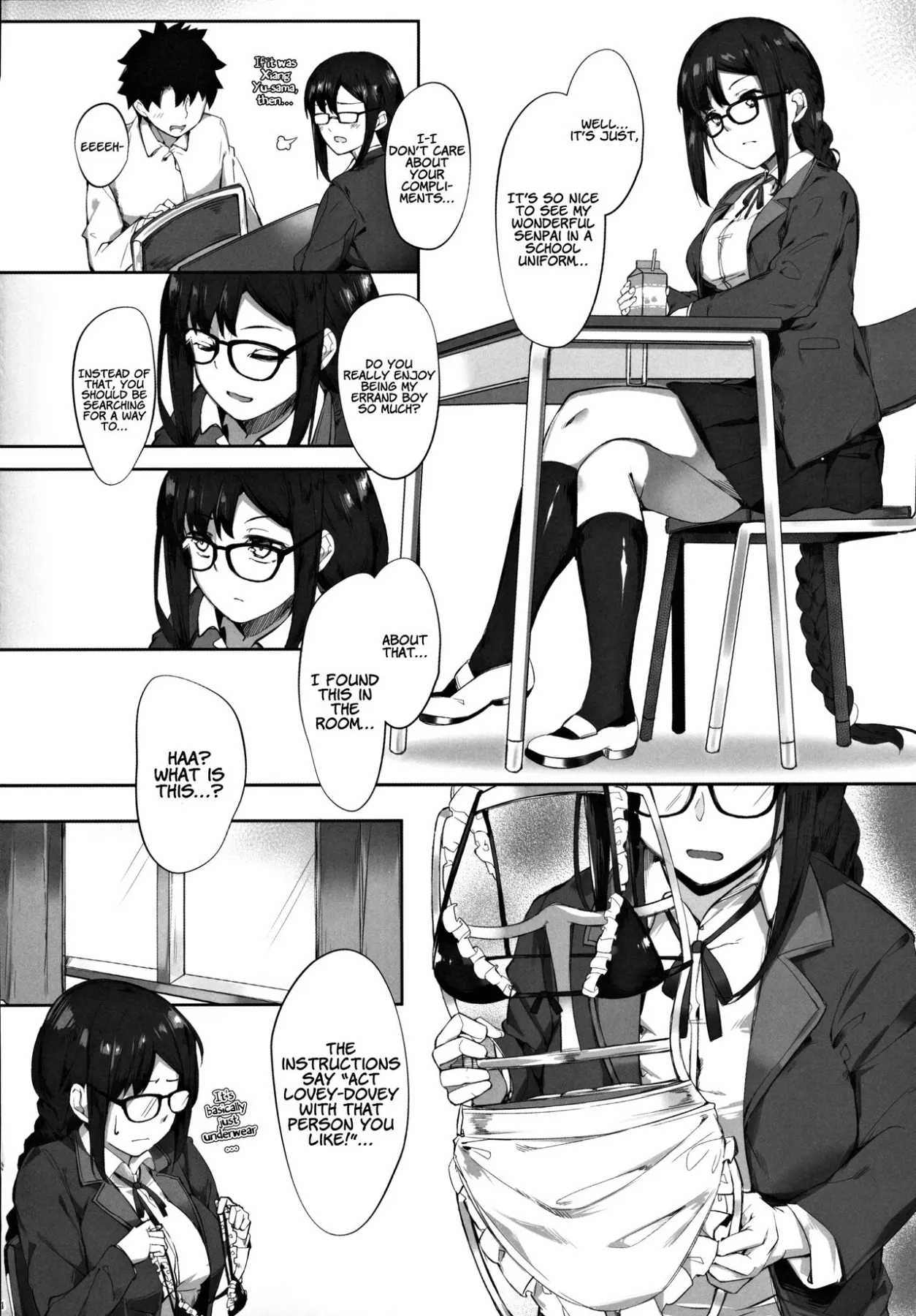 Gucchan-Senpai, I Can/t Hold It Anymore  (Chapter 1) — page 3