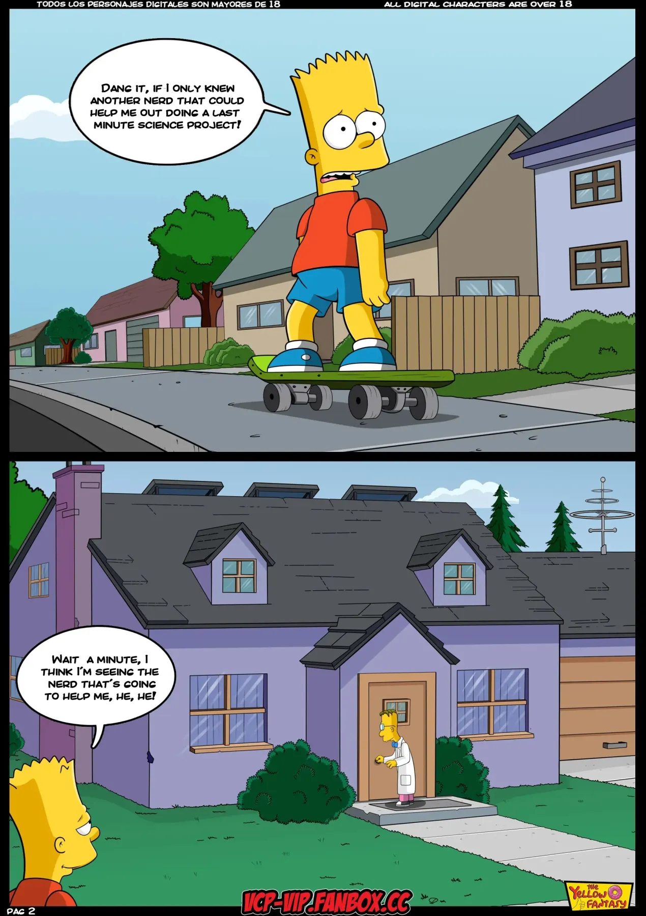 The Pastime The Simpsons  (Chapter 04) — page 3