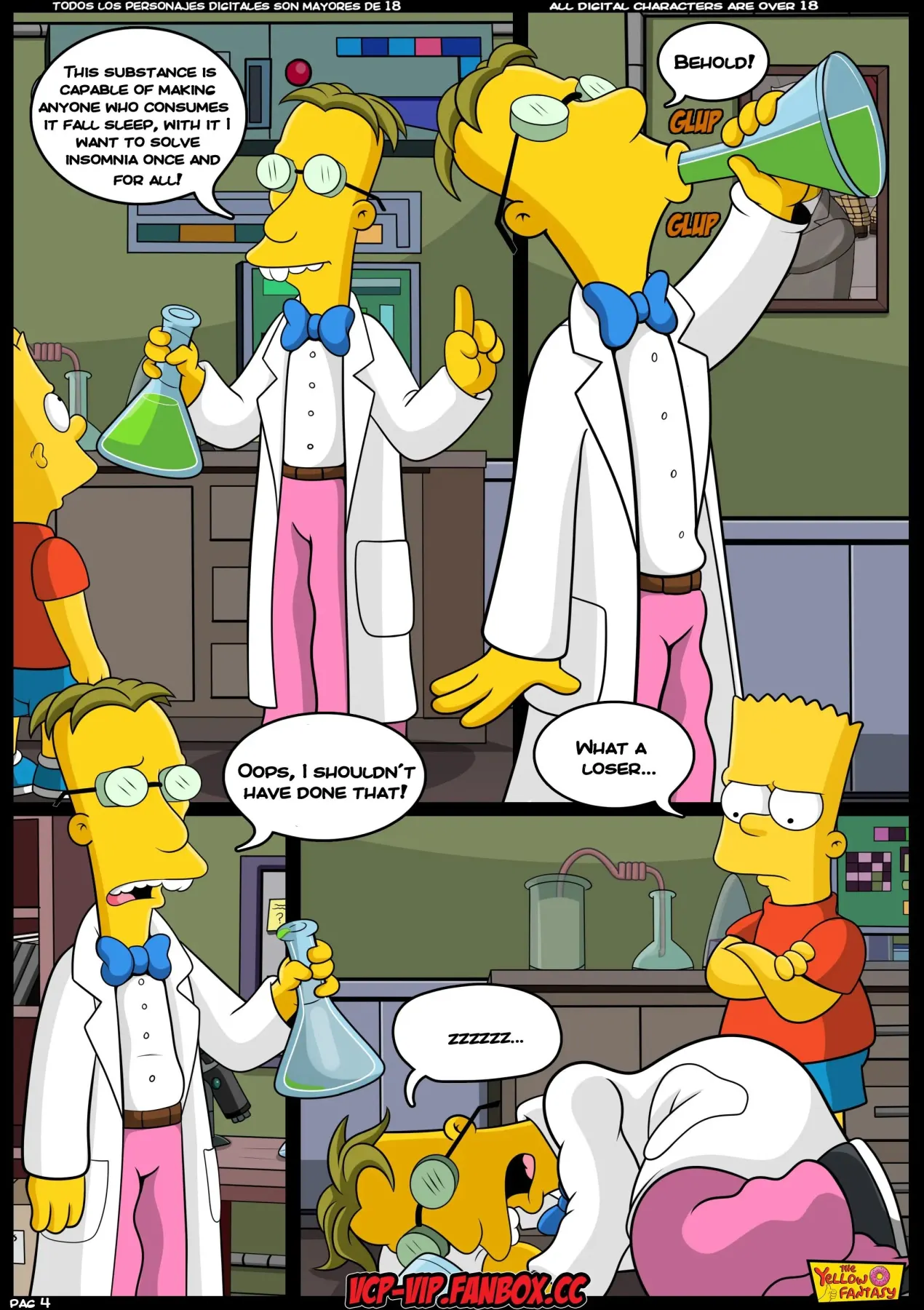 The Pastime The Simpsons  (Chapter 04) — page 5